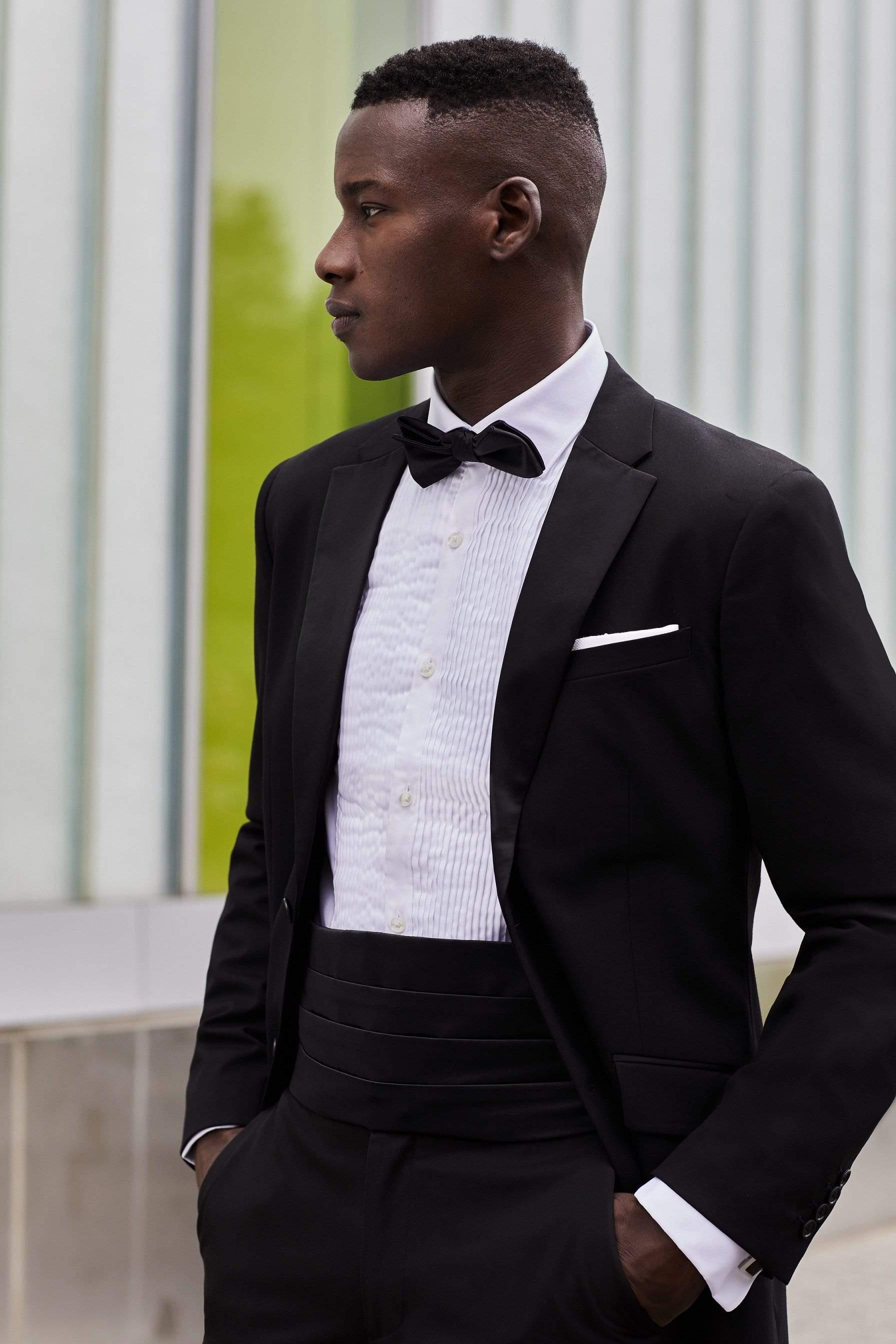Perry Ellis Synthetic Bow Tie 
