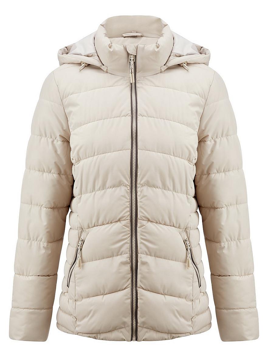 Peter Hahn Steppjacke in Natur Lyst DE