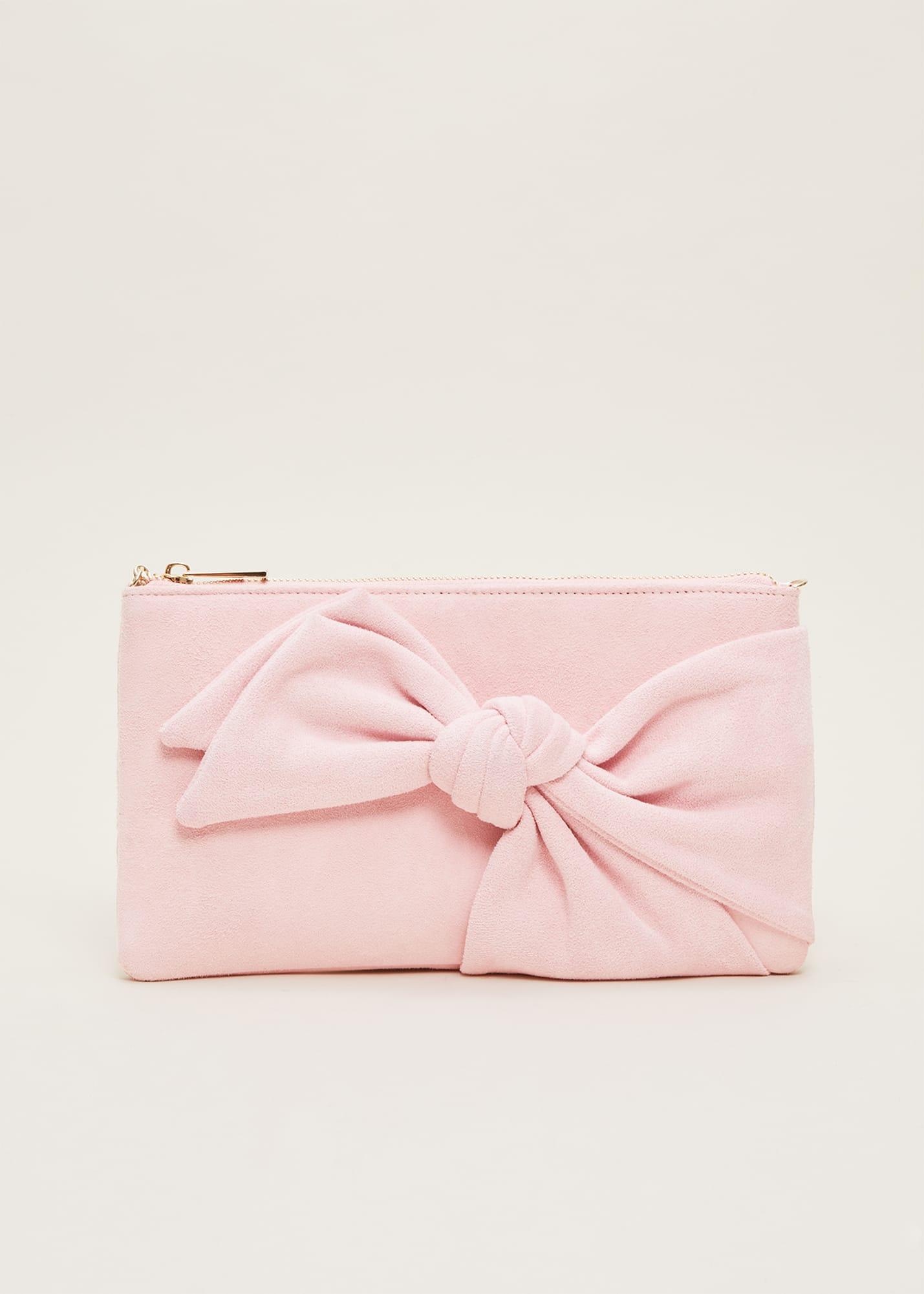 Baby pink clearance clutch bag uk