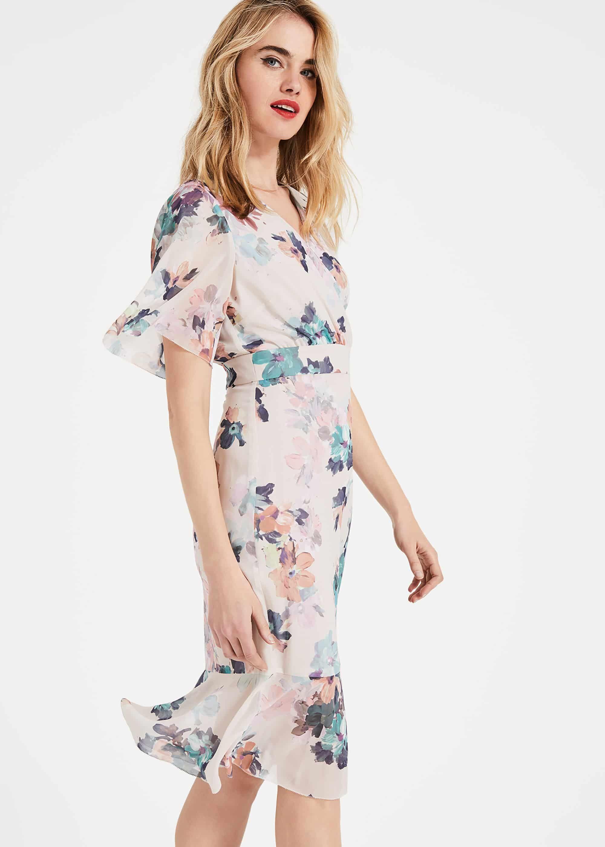 Phase Eight Synthetic Keely Floral Dress - Lyst