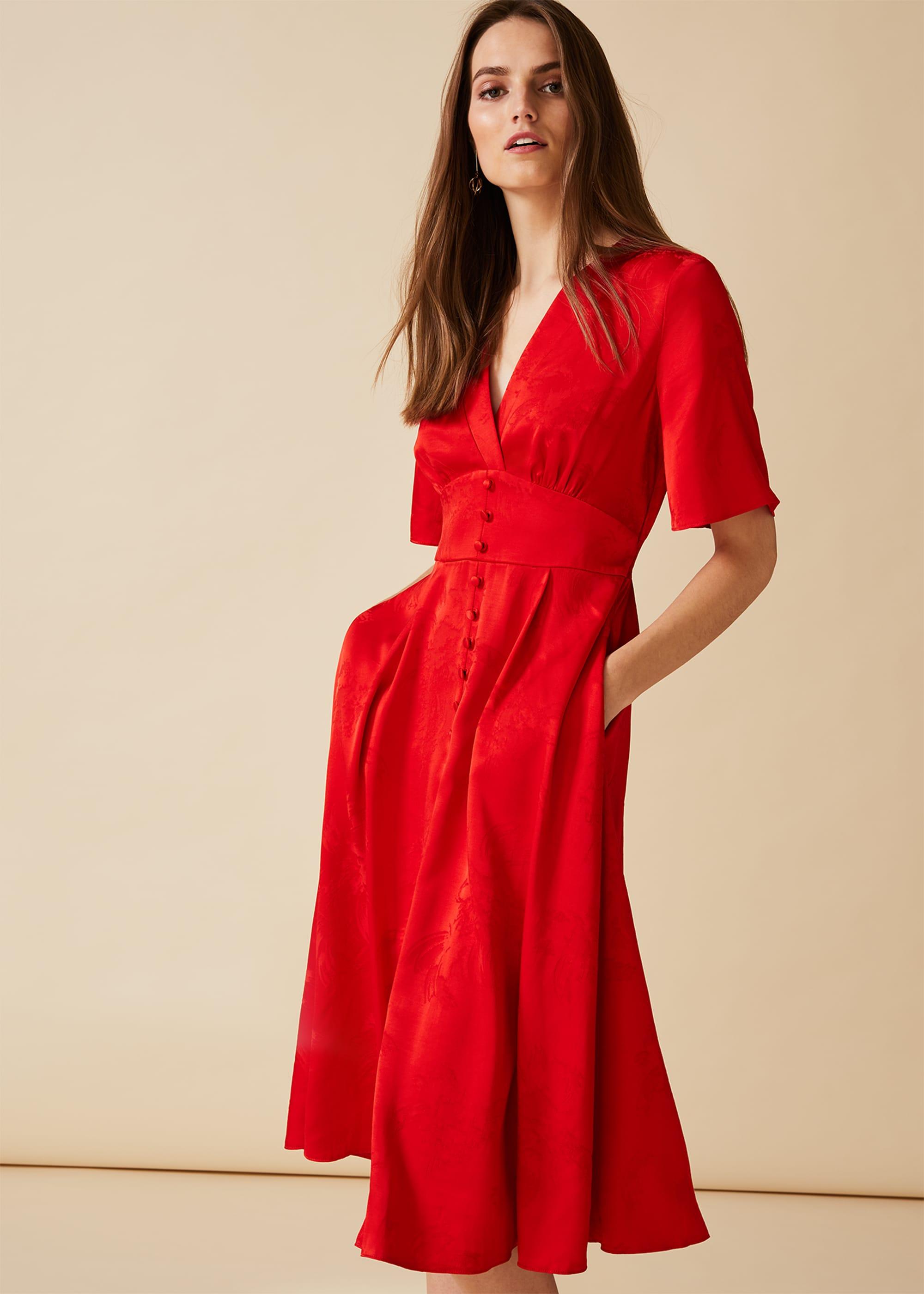 Phase Eight 's Caprice Jacquard Dress 