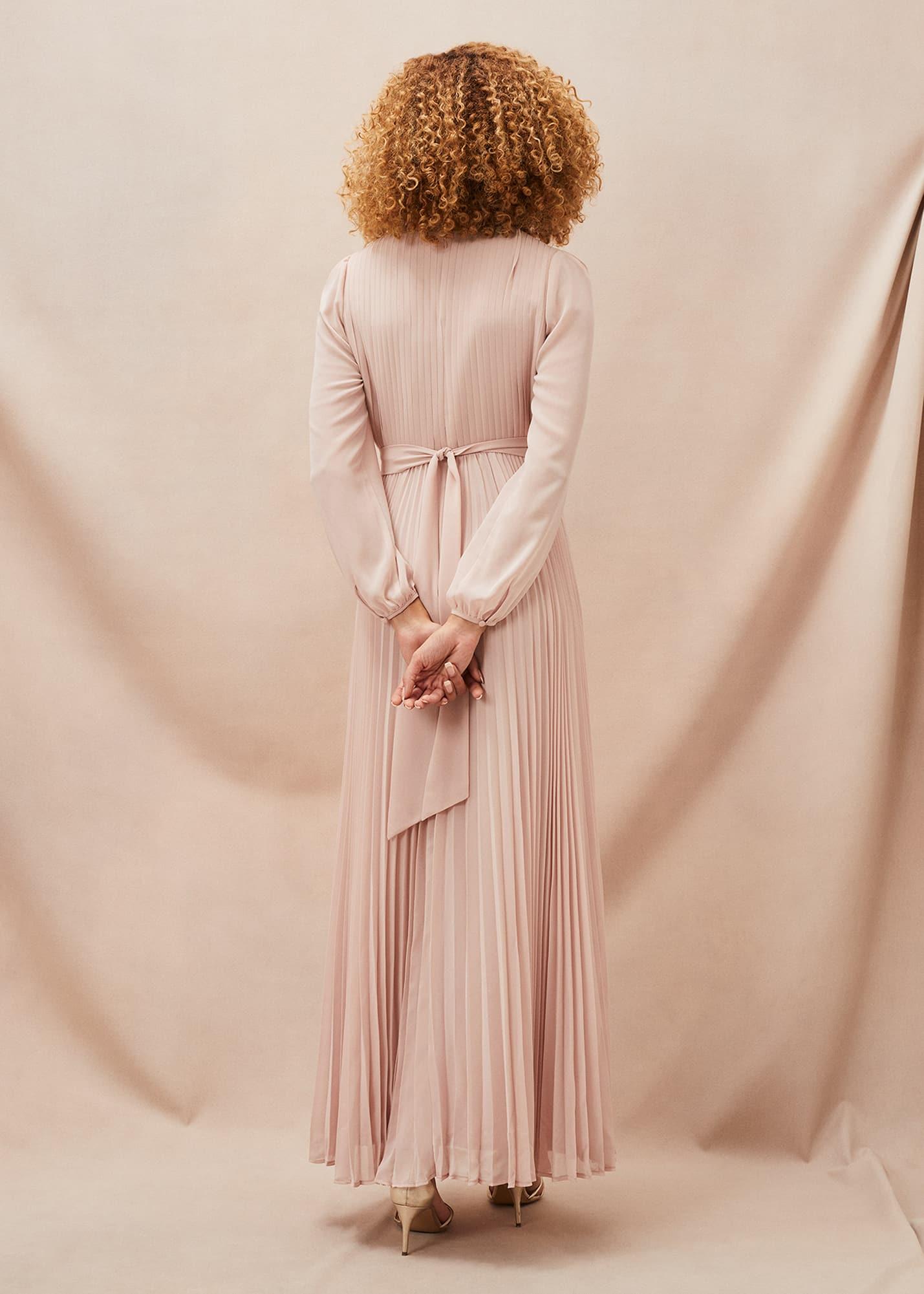 【関税込】PhaseEight ドレス☆Petite Alecia Pleated Maxi Dres Petite Alecia Pleated Maxi Dress | Phase Eight ROW |