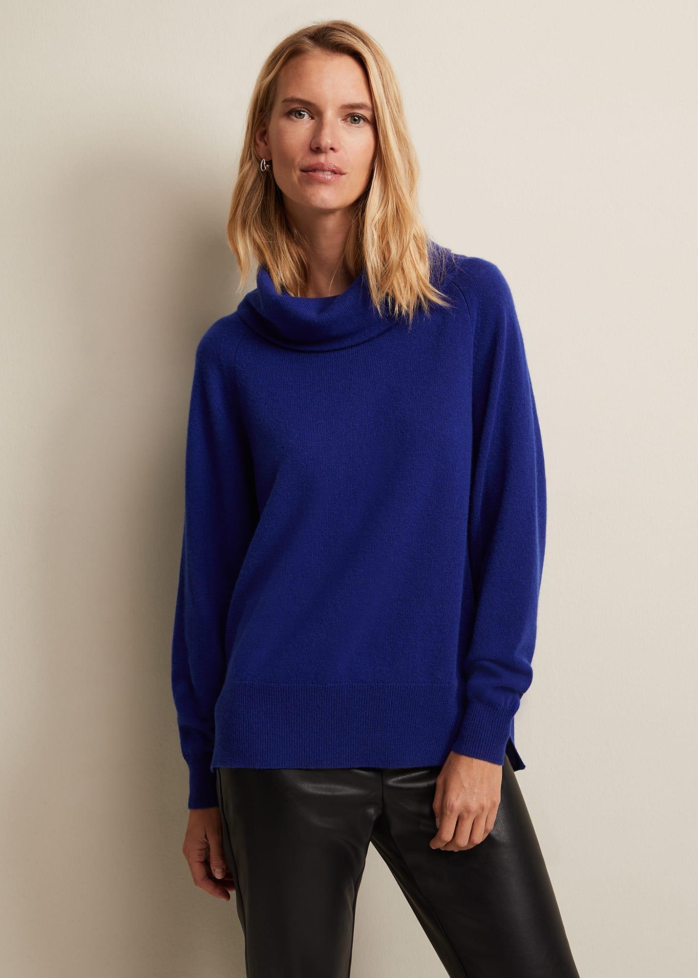 Cashmere cowl neck jumper 2025