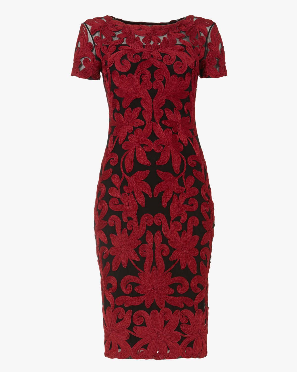 indra tapework dress