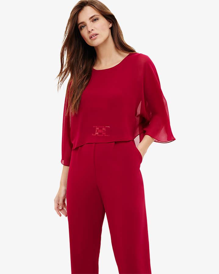 phase eight jumpsuit red