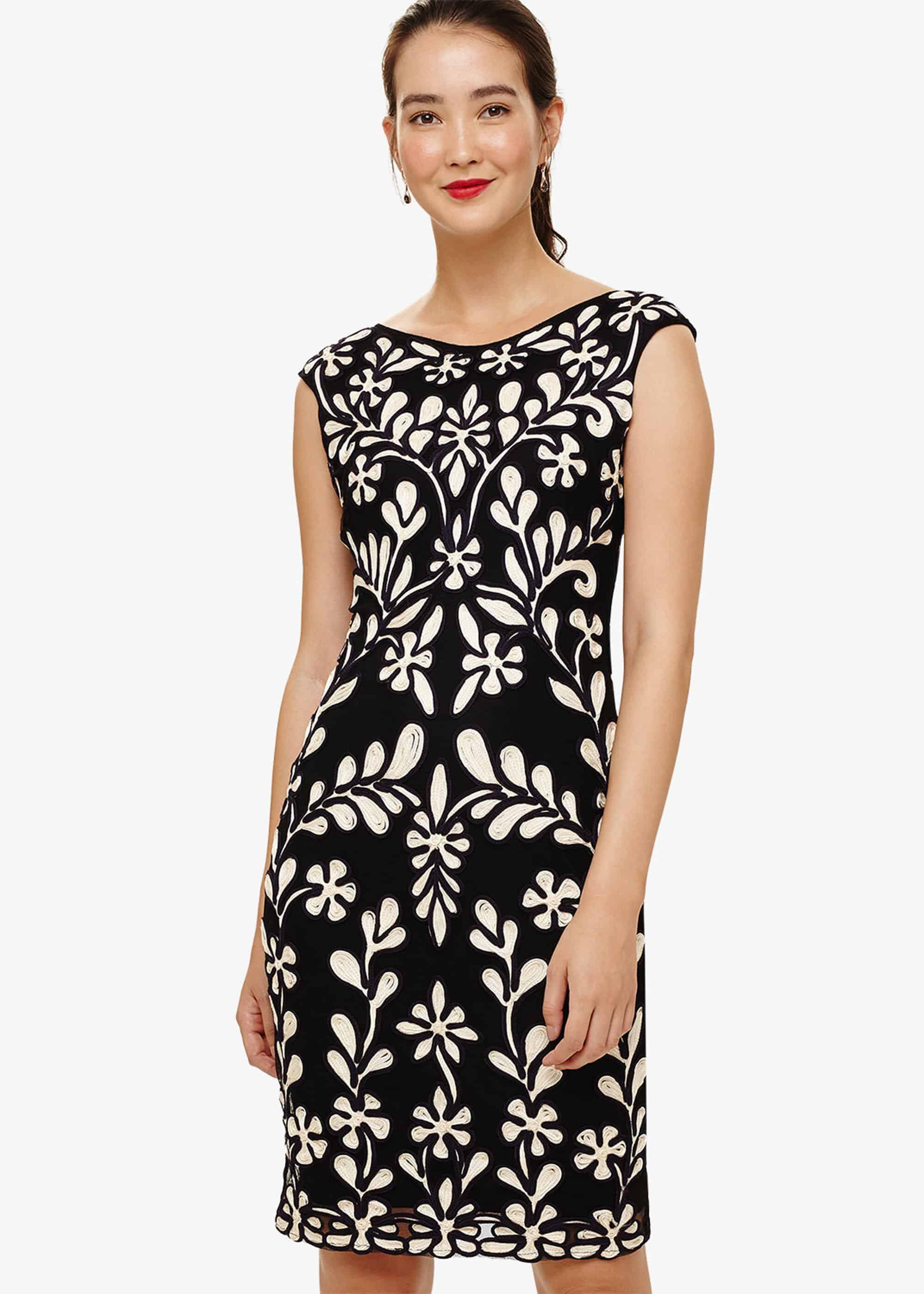 phase eight black lace dress