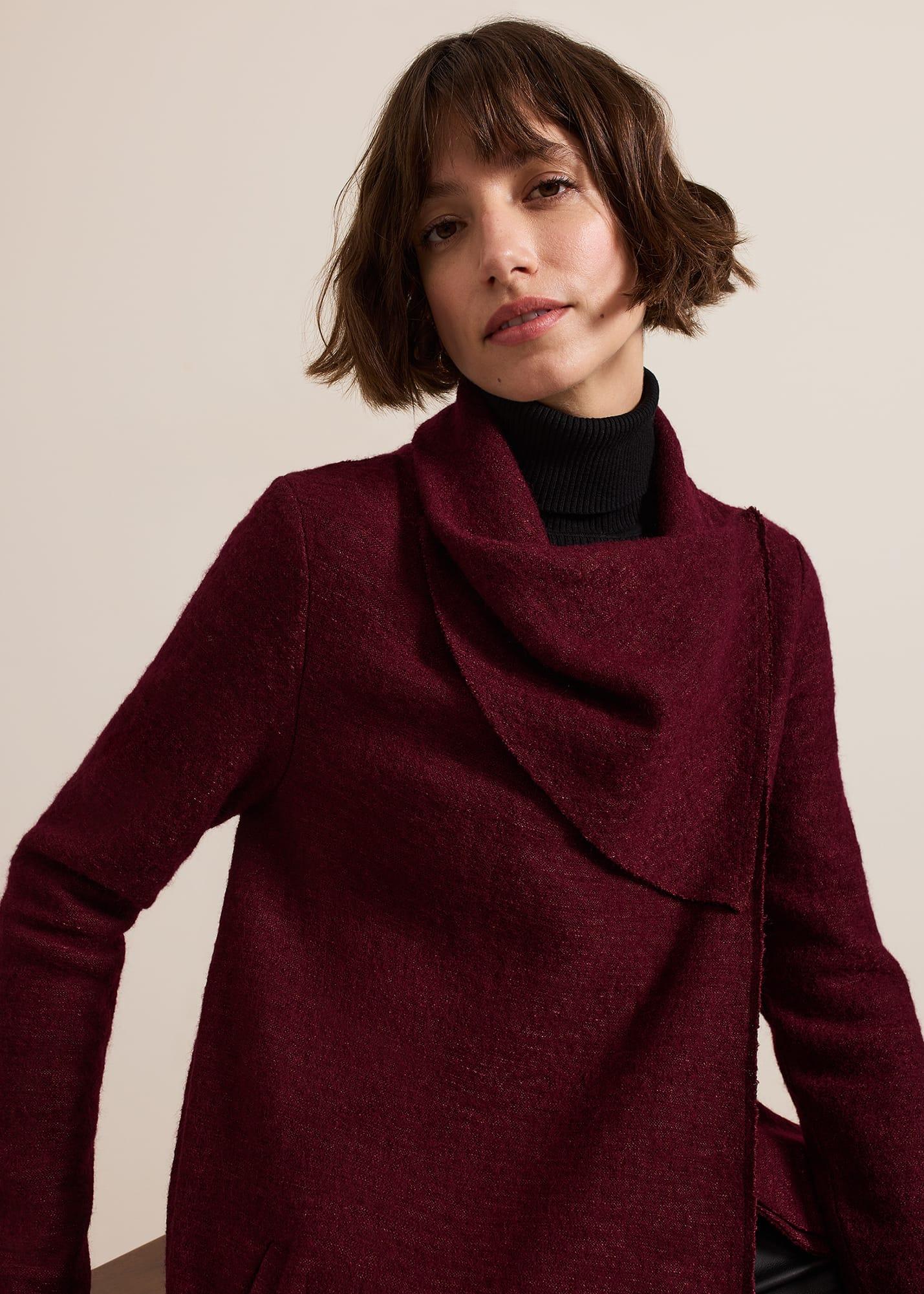 Phase Eight s Bellona Knit Coat in Red Lyst UK