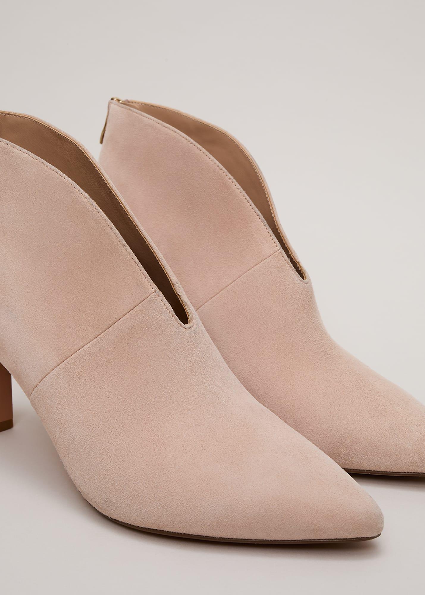 Phase Eight s Cut Out Shoe Boots in Pink Lyst UK
