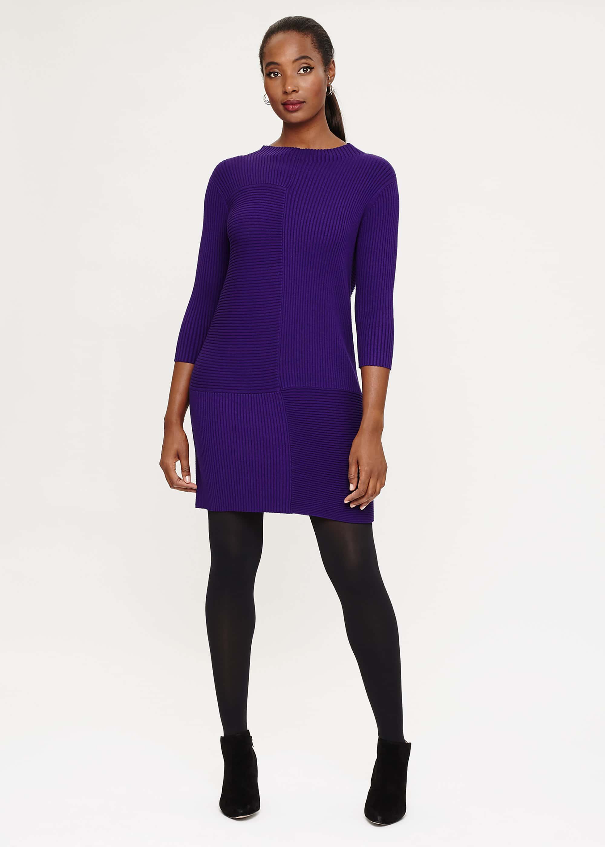 Phase Eight Synthetic Francesca Ribbed 