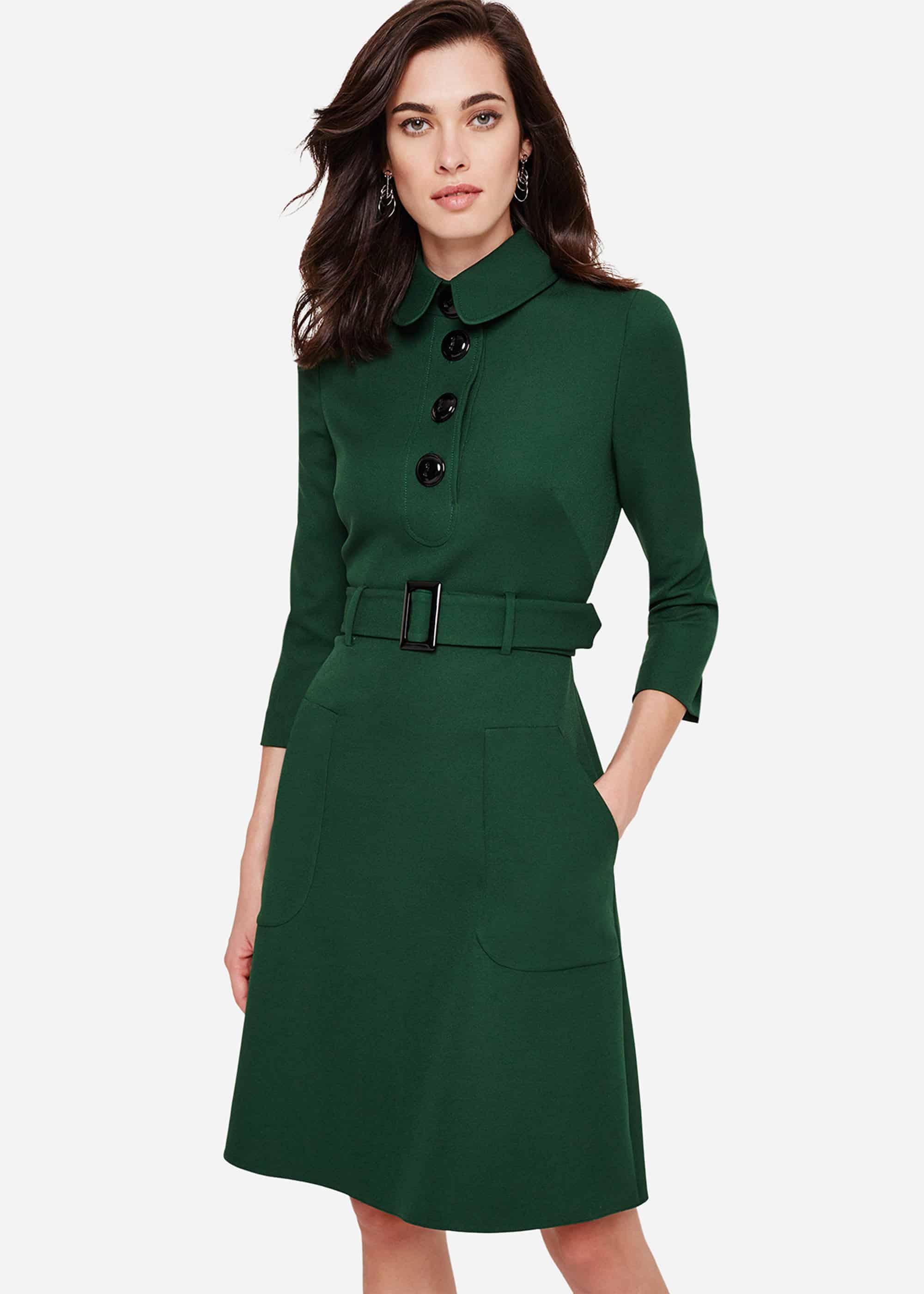 Damsel in a dress adie button dress forest deals