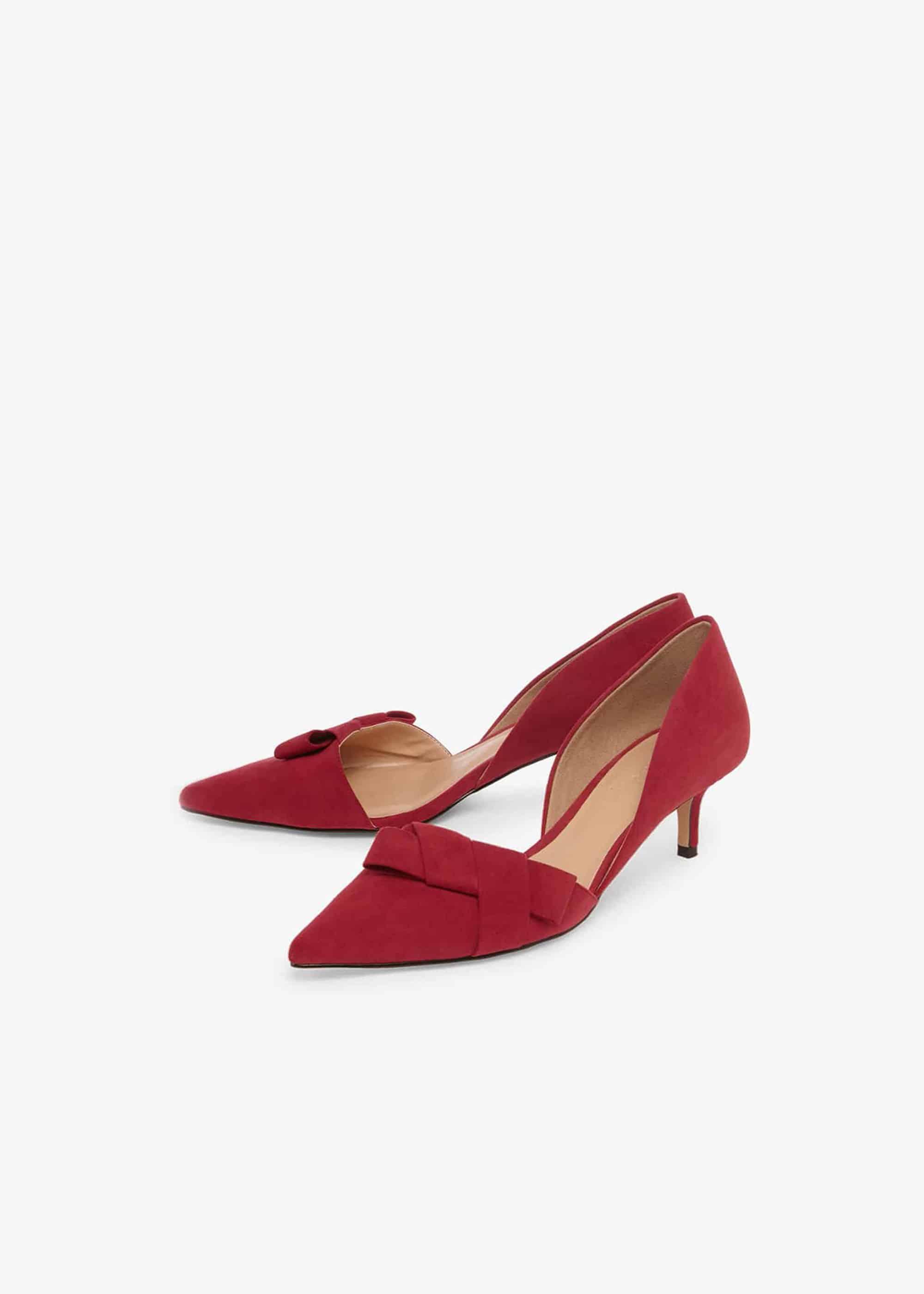 Phase Eight 's Maddy Two Part Kitten Heel Court Shoe in Red - Lyst