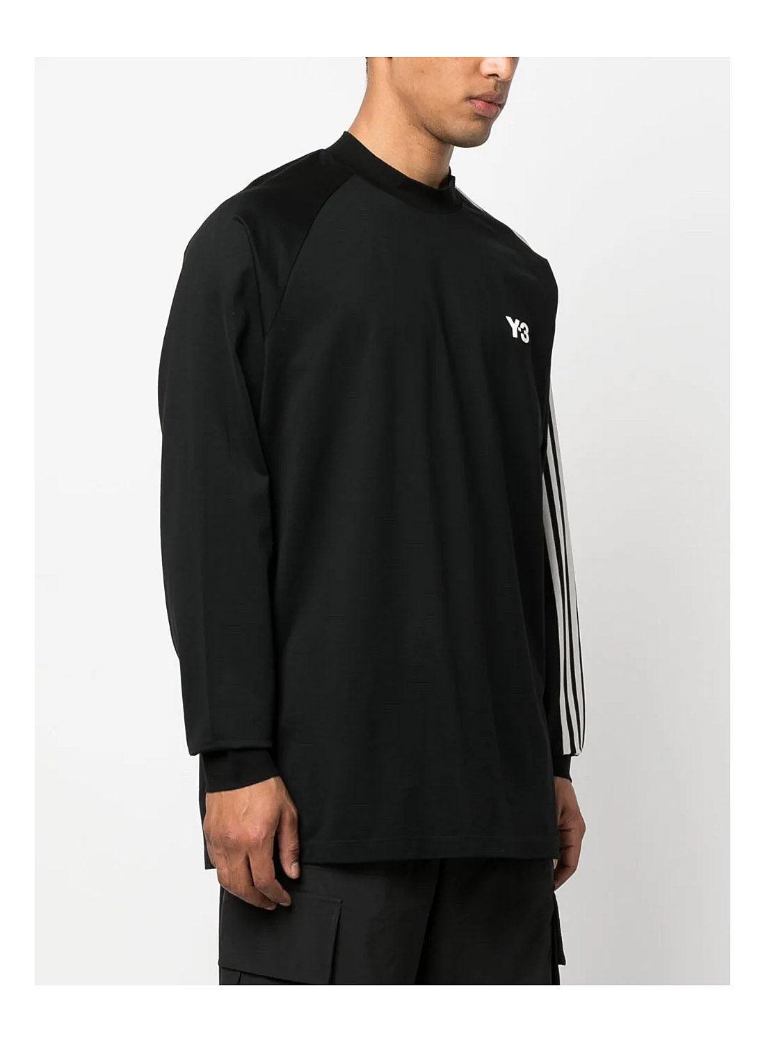 Y-3 3s Ls Tee in Black for Men | Lyst