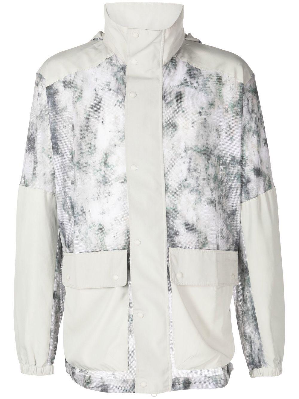 Snow Peak Printed Insect Shield Jacket in Gray for Men Lyst