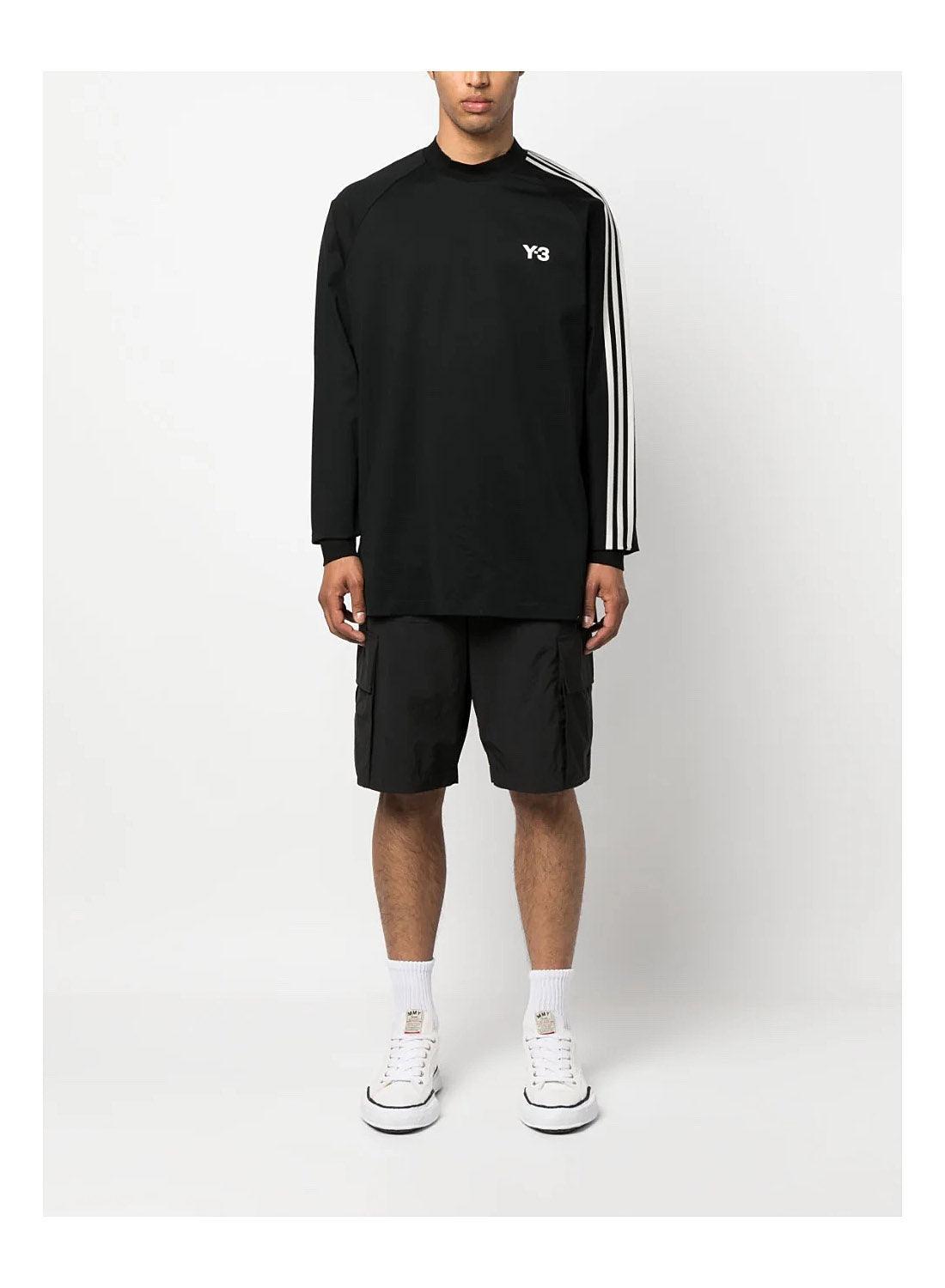 Y-3 3s Ls Tee in Black for Men | Lyst
