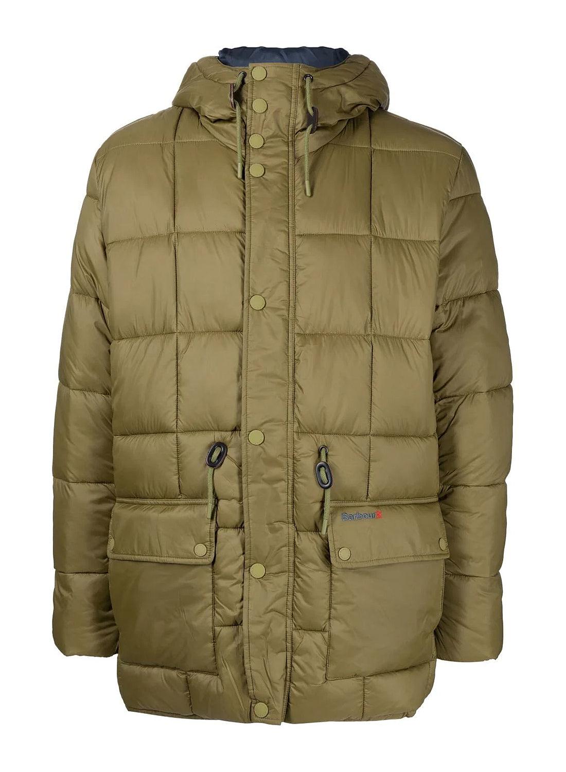 Barbour Fell Baffle Quilt in Green for Men | Lyst