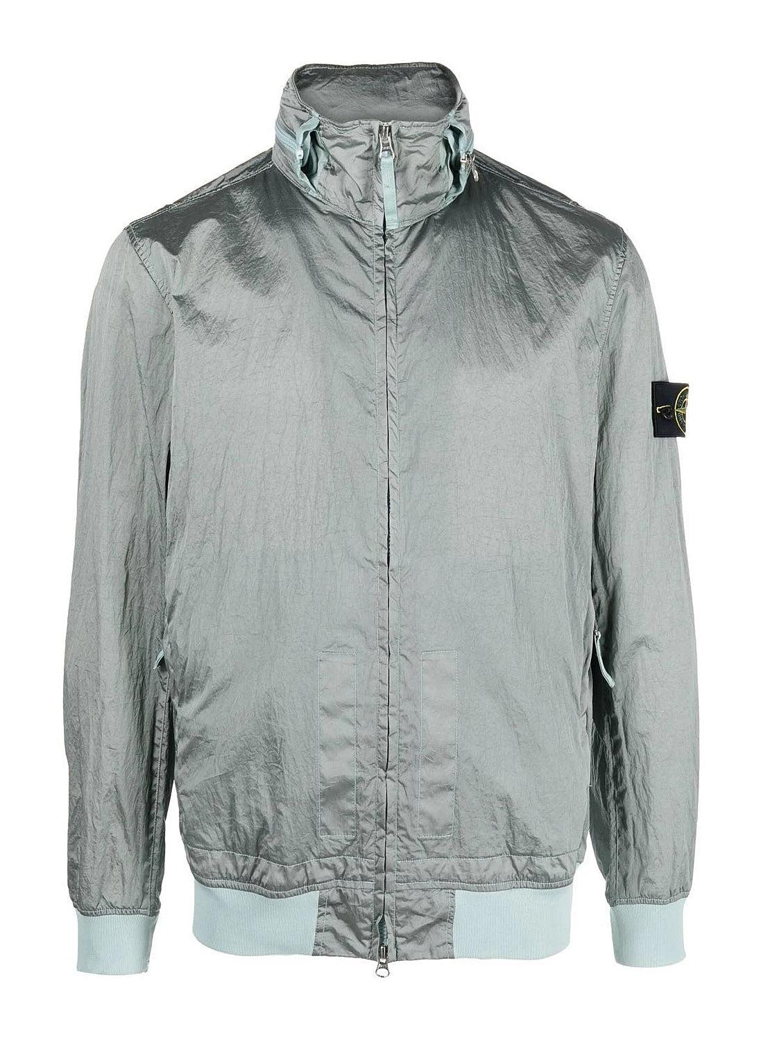 Stone Island Nylon Metal Watro-tc In Econyl Regenerated Nylon Garment Dyed  Blouson in Gray for Men | Lyst