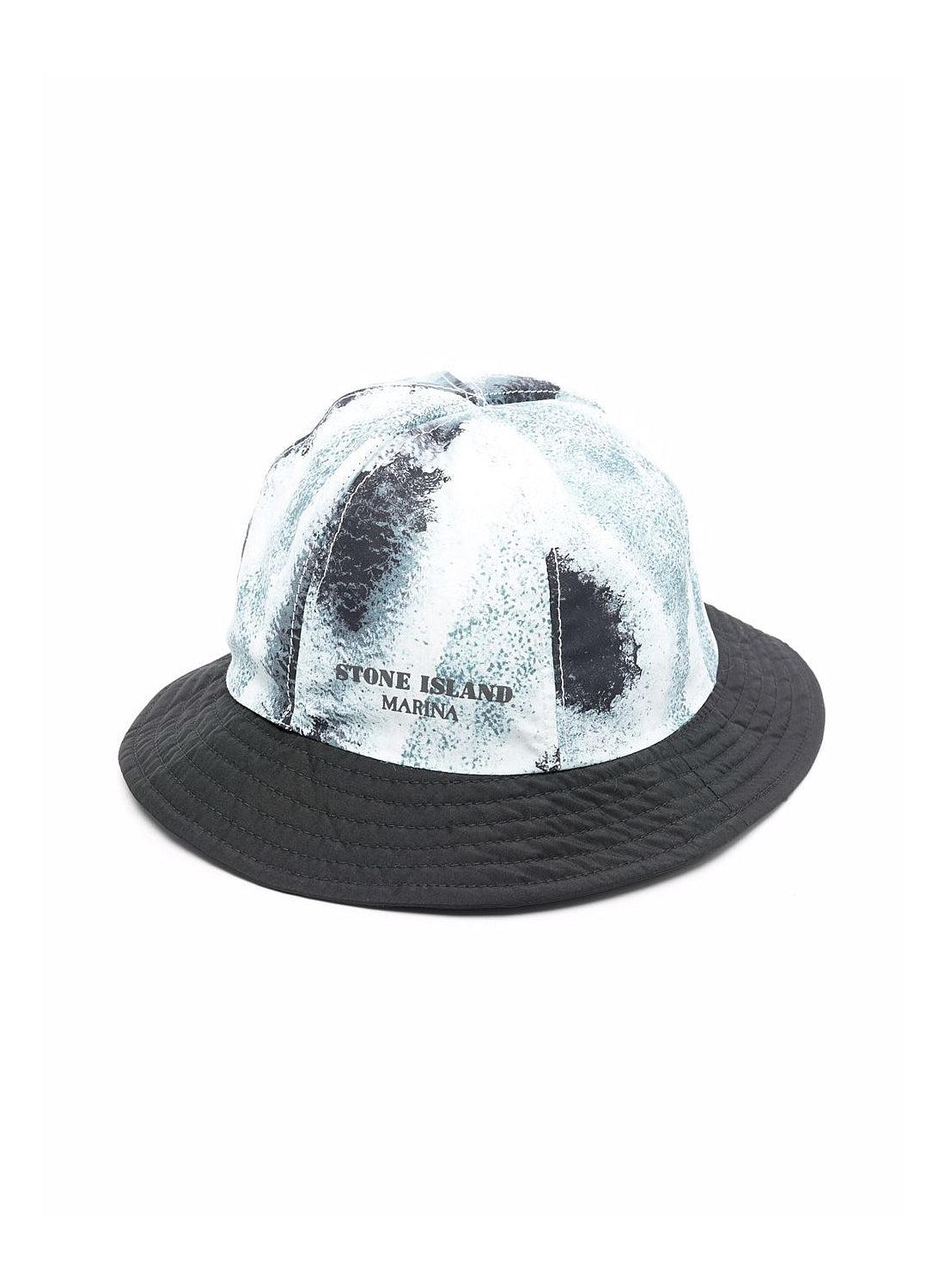 Stone Island 3l Gore-tex In Recycled Polyester/'reef Camo' Brushed Nylon Si  Marina Bucket Hat in Black for Men | Lyst