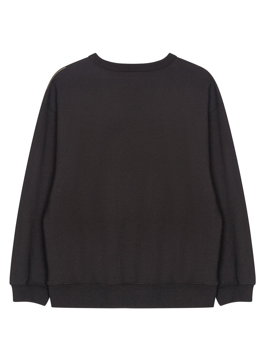 HAX PR 7623 M.K.SWEATER BLACK-