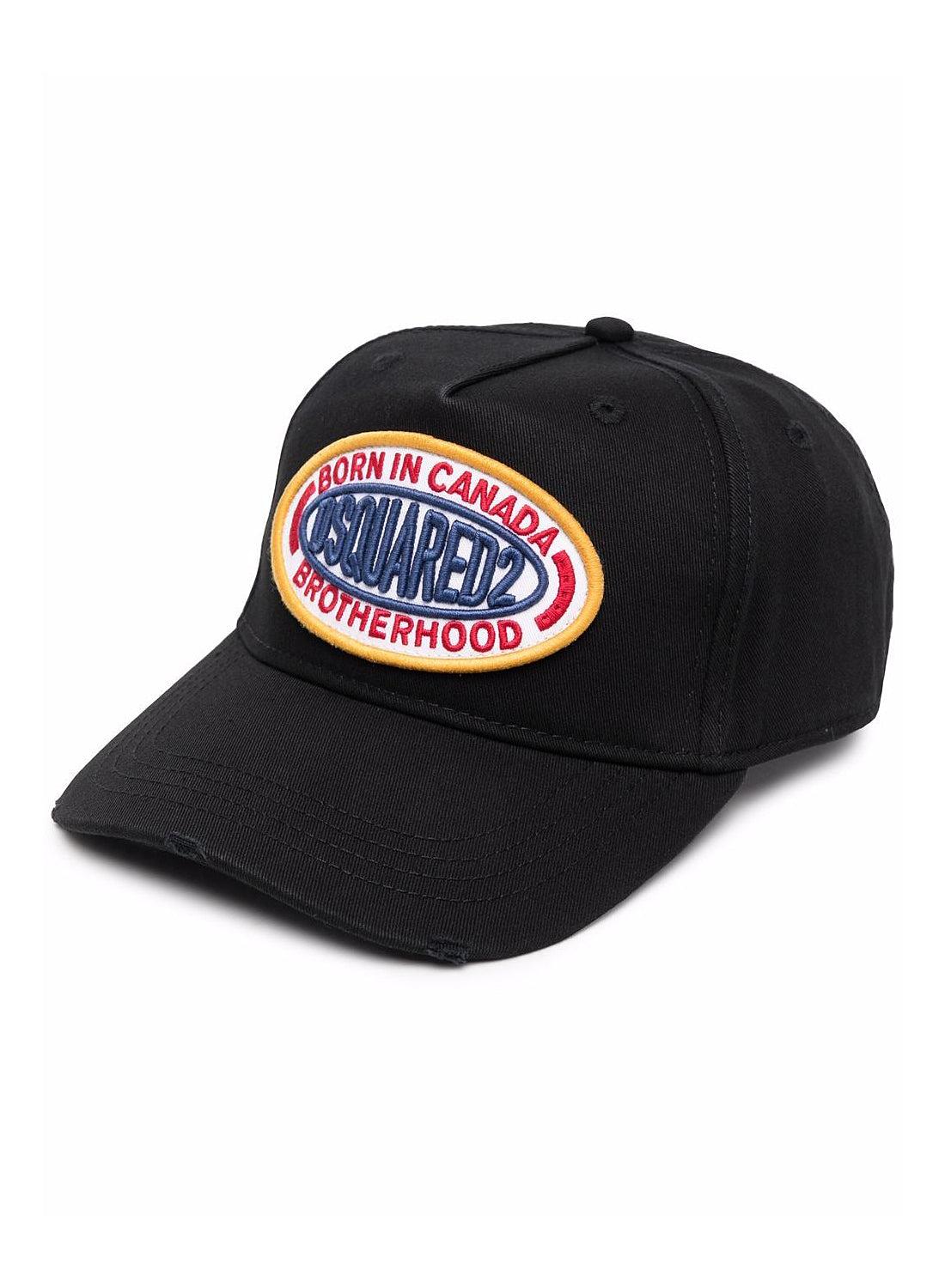 DSquared² Born In Canada Cap in Black 