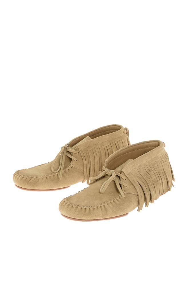 Loewe Men's Loafers in Metallic for Men 