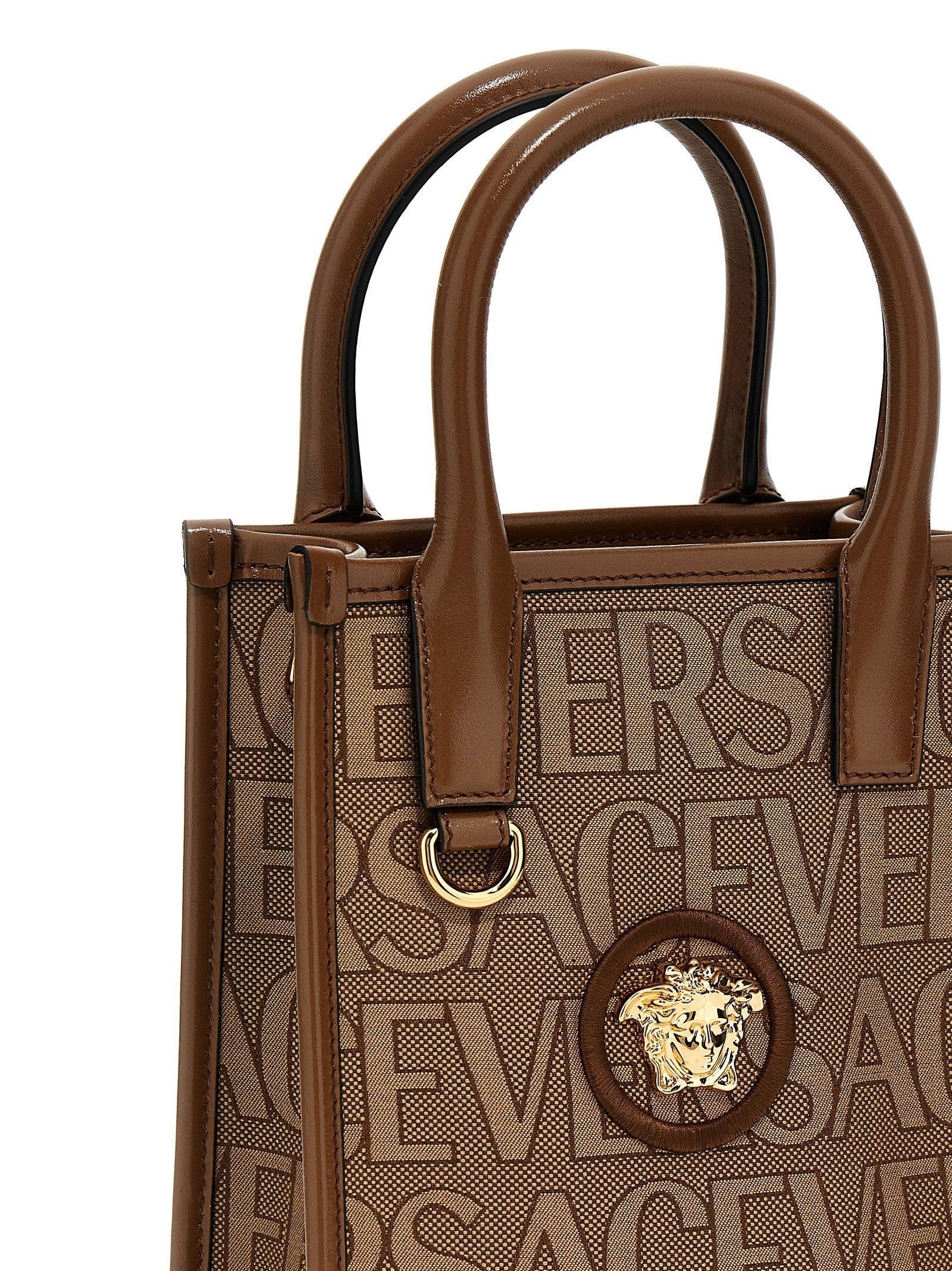 Versace Versace Allover Small Denim Tote Bag for Women