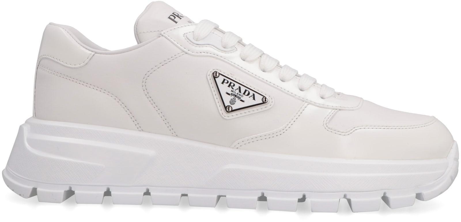 Prada white runners top