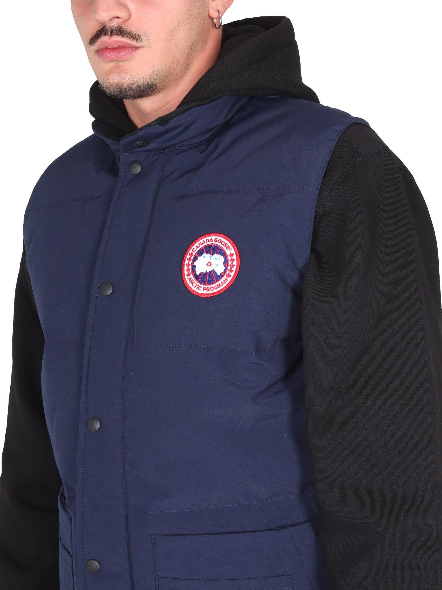 Canada Goose "freestyle Crew" Jacket in Blue for Men | Lyst