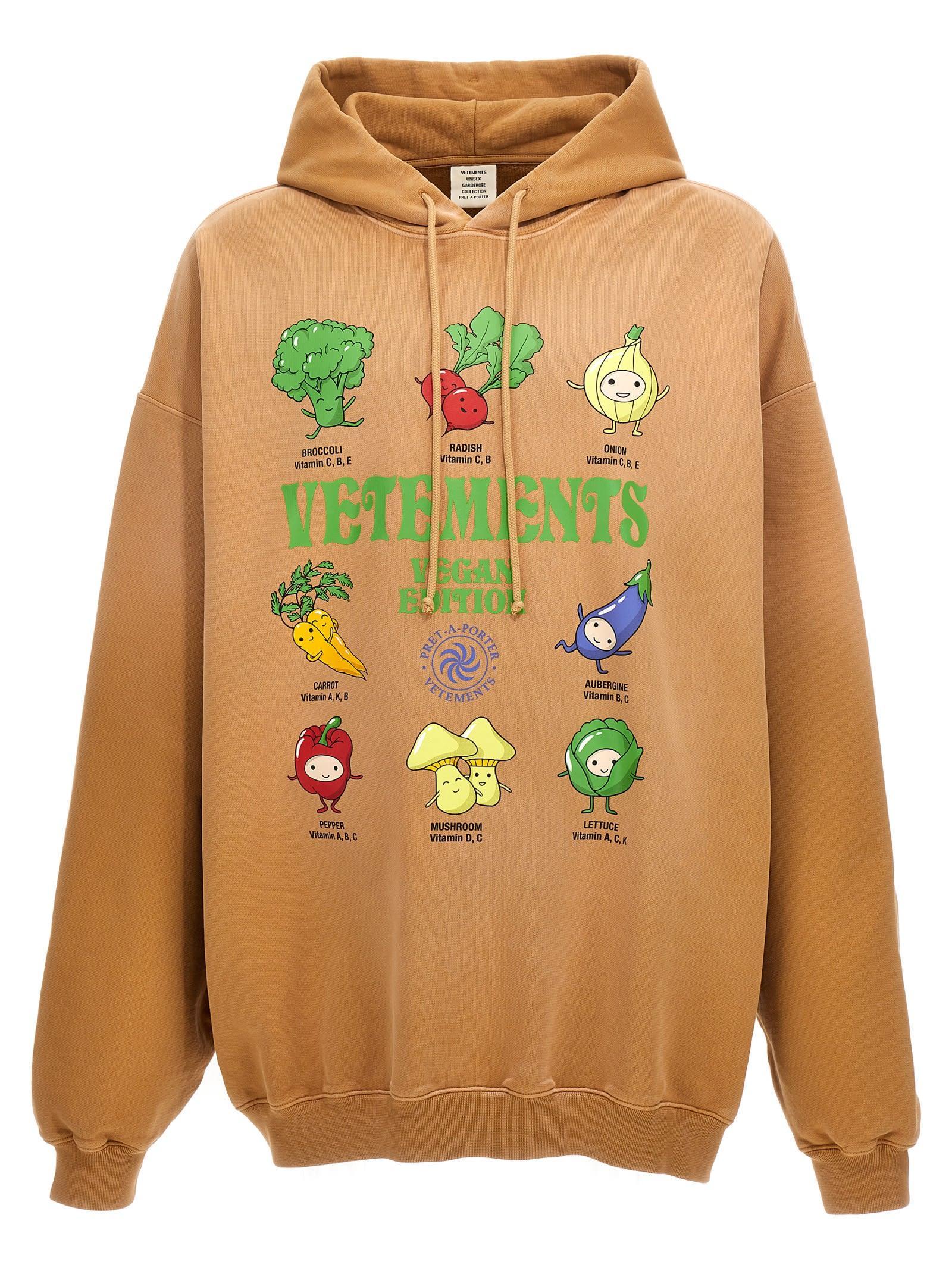 Vetements Vegan Edition Sweatshirt in Natural | Lyst