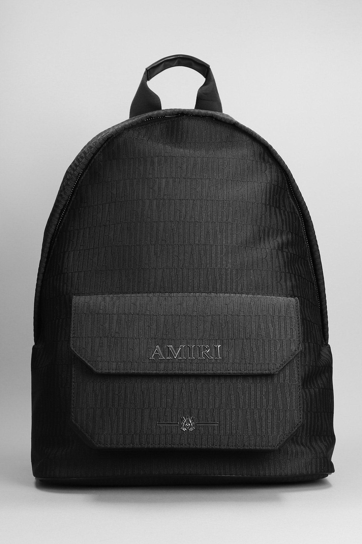 Amiri Jacquard Backpack In Cotton in Black for Men | Lyst