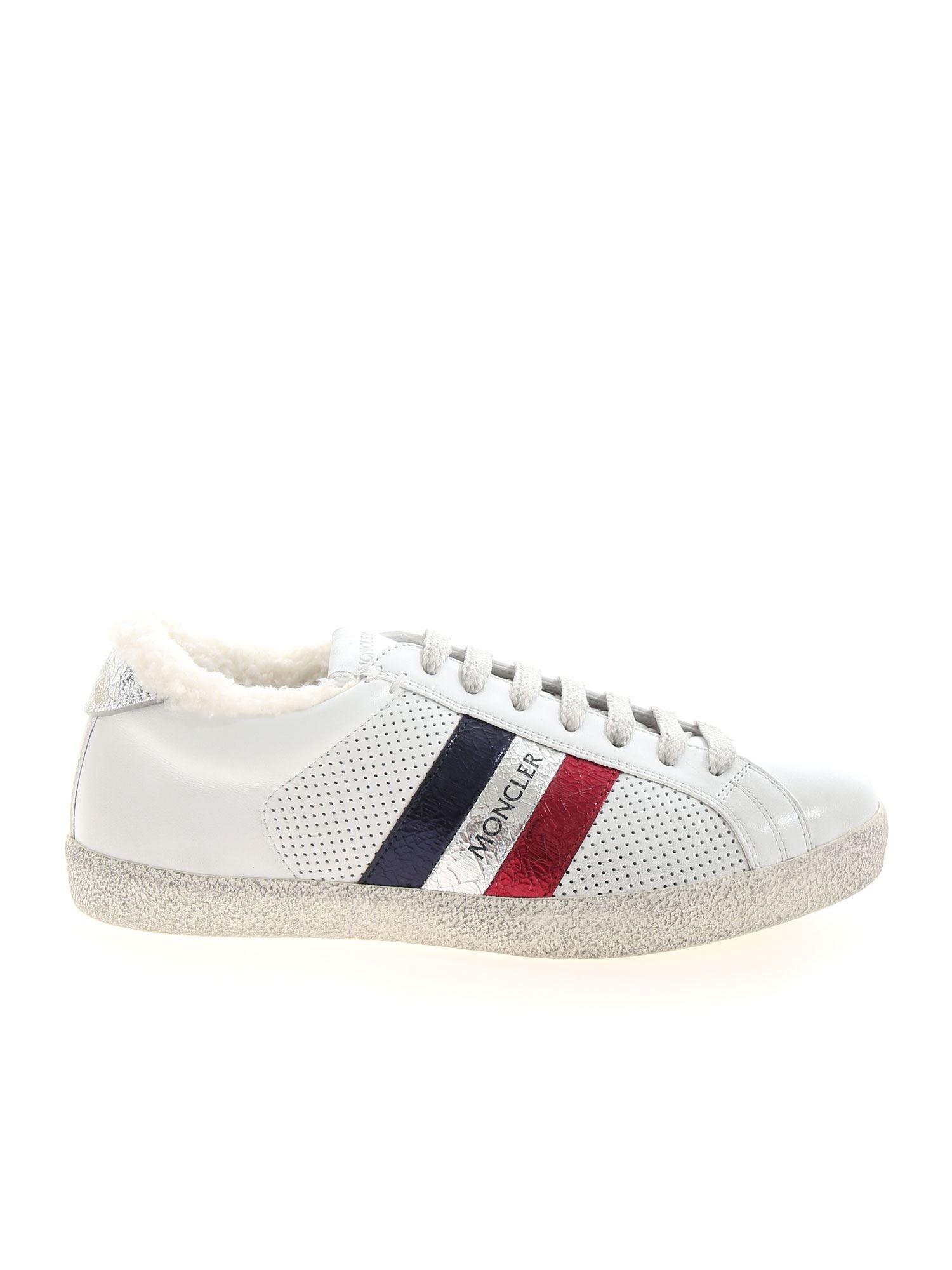 moncler white sneakers