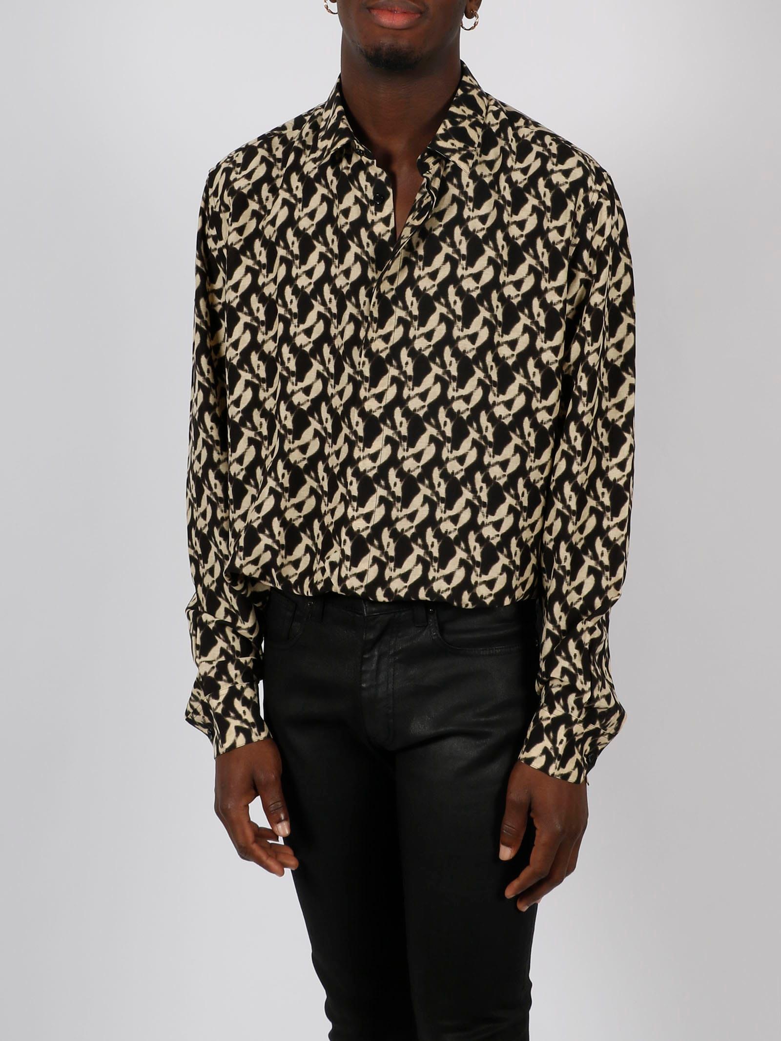 Saint laurent cheap shirt men