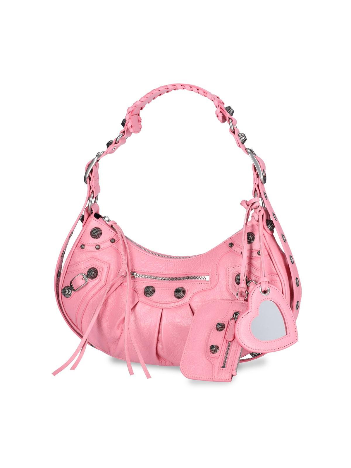 Balenciaga "le Cagole" Small Crossbody Bag in Pink | Lyst