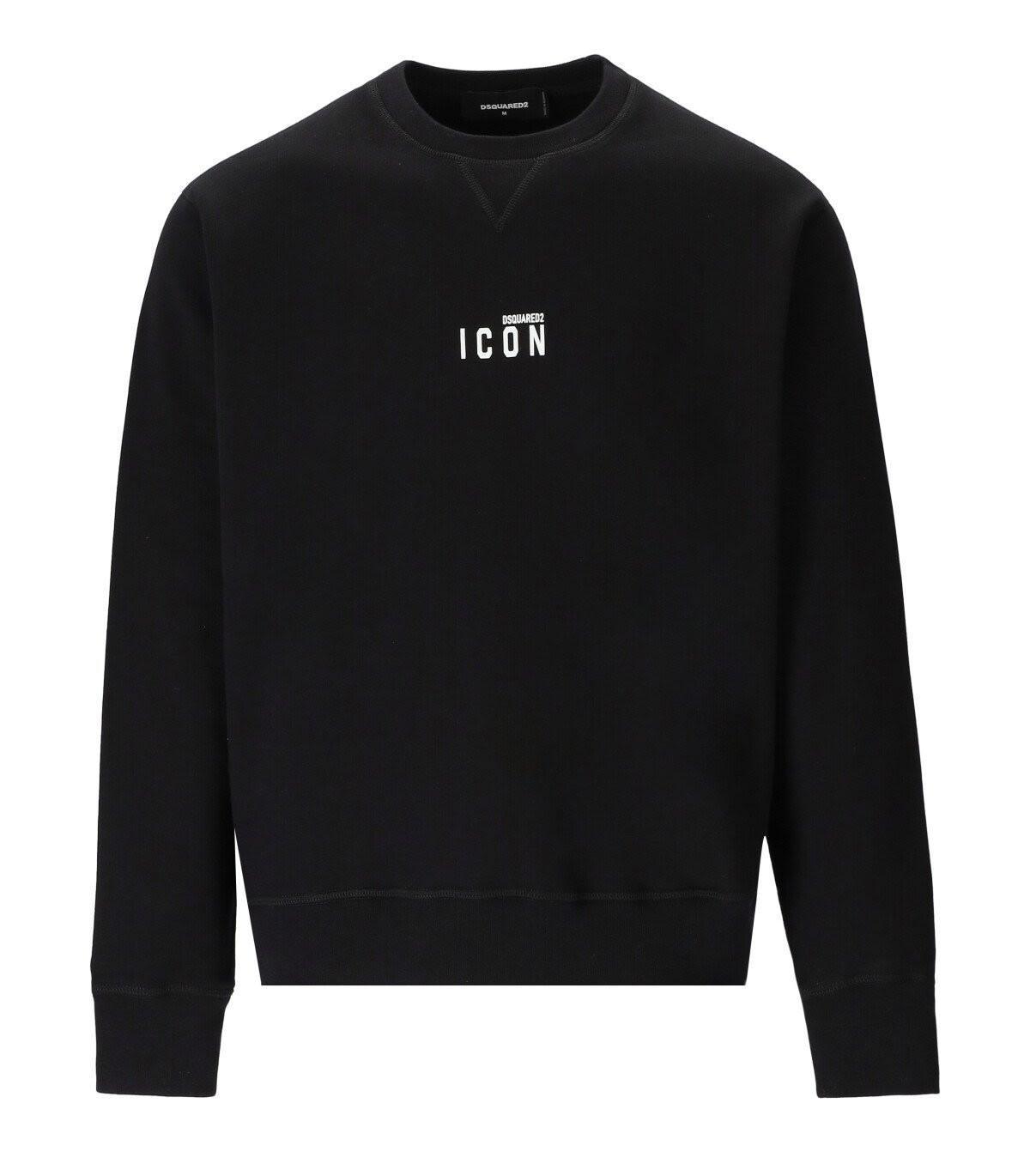 DSquared Mini Icon Cool Black Sweatshirt for Men Lyst