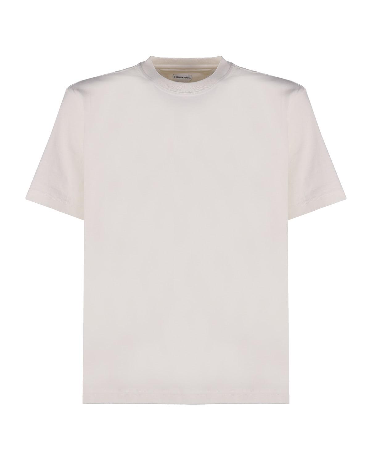 Bottega Veneta Oversize T-shirt In Cotton in White for Men | Lyst