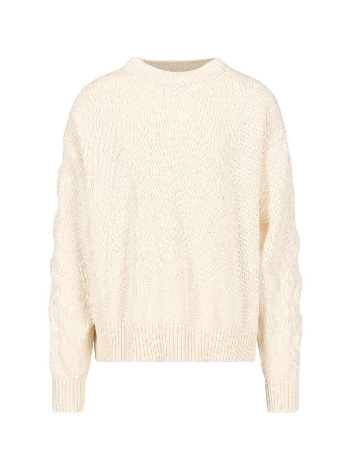 Off-White c/o Virgil Abloh - Men's Monogram Motif Sweater Crew Neck