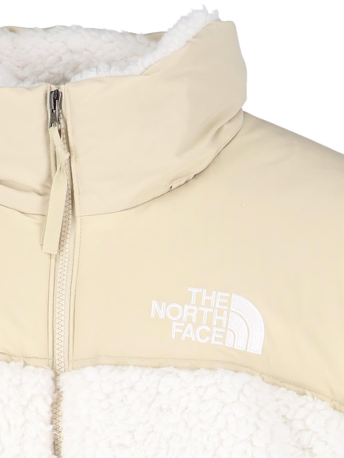 The North Face High Pile Nuptse Puffer Jacket in White for Men | Lyst