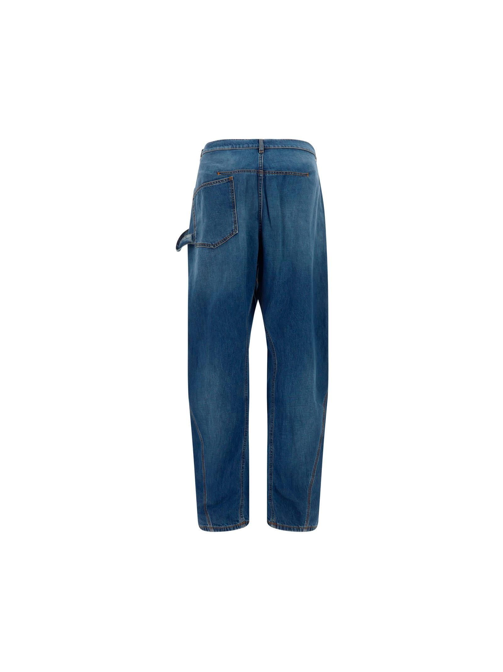 JW Anderson Worker Jeans in Blue for Men | Lyst UK