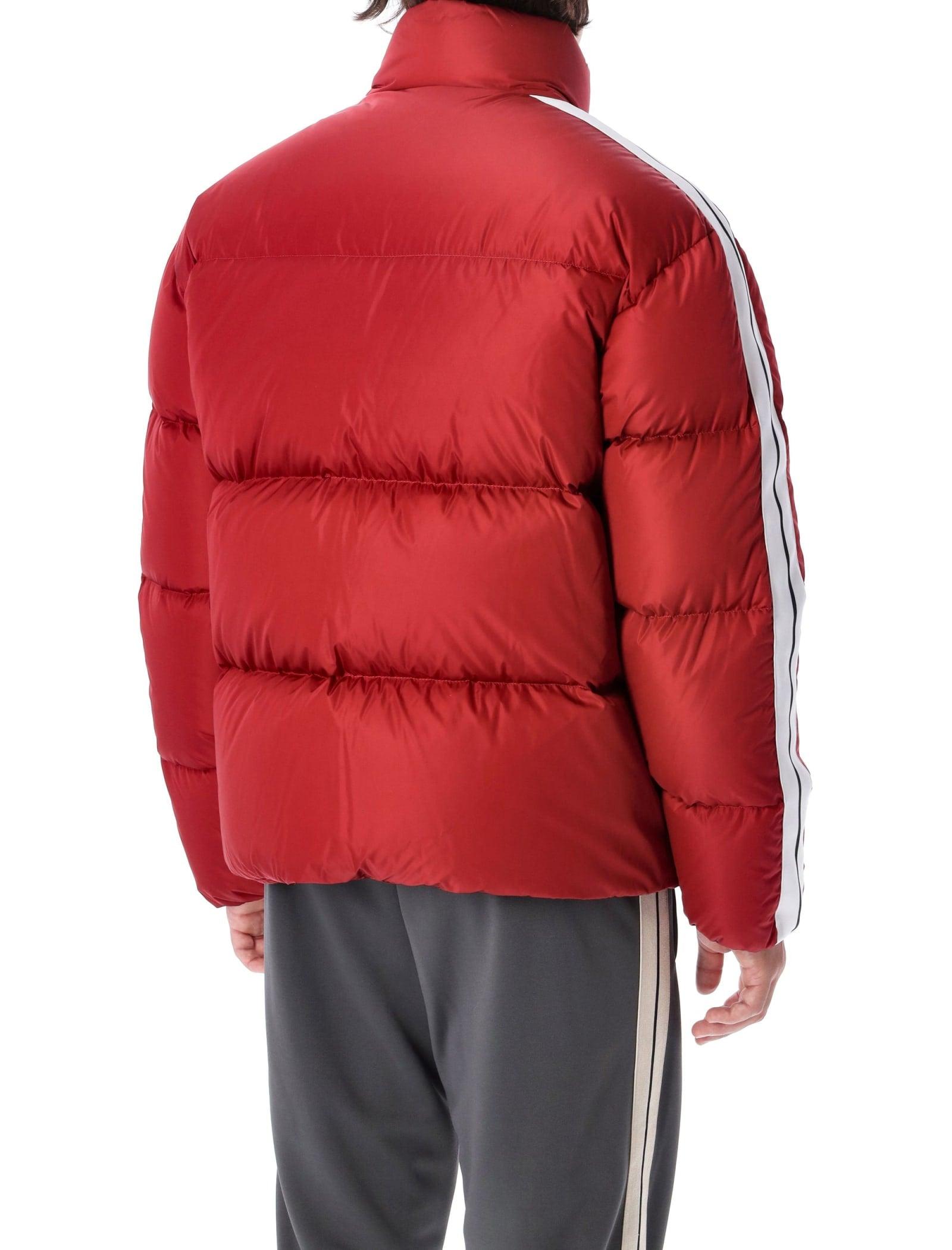Palm Angels Classic Track Down Jacket in Red for Men | Lyst