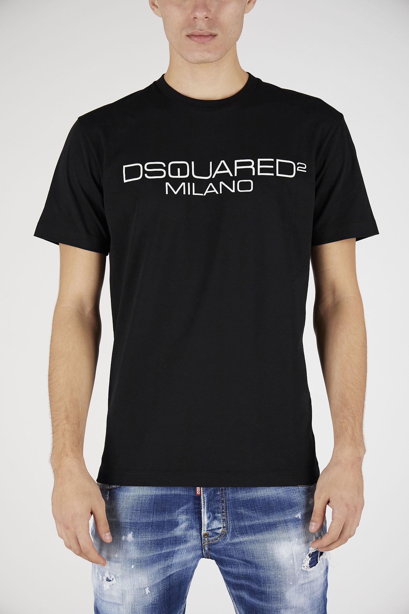 DSquared² T-shirts in Black for Men | Lyst