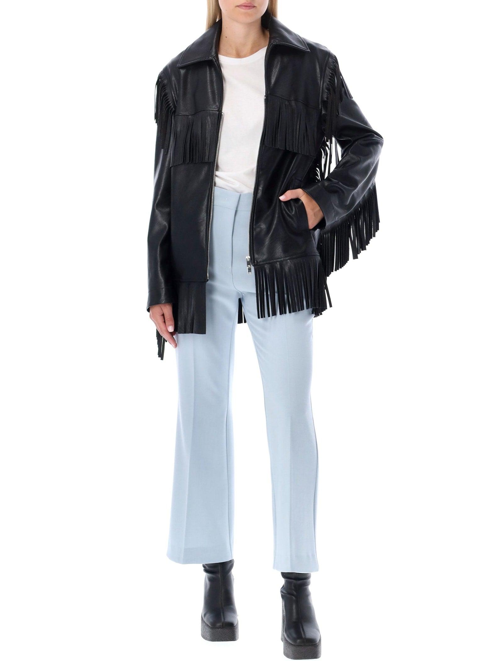 stella mccartney fringe jacket