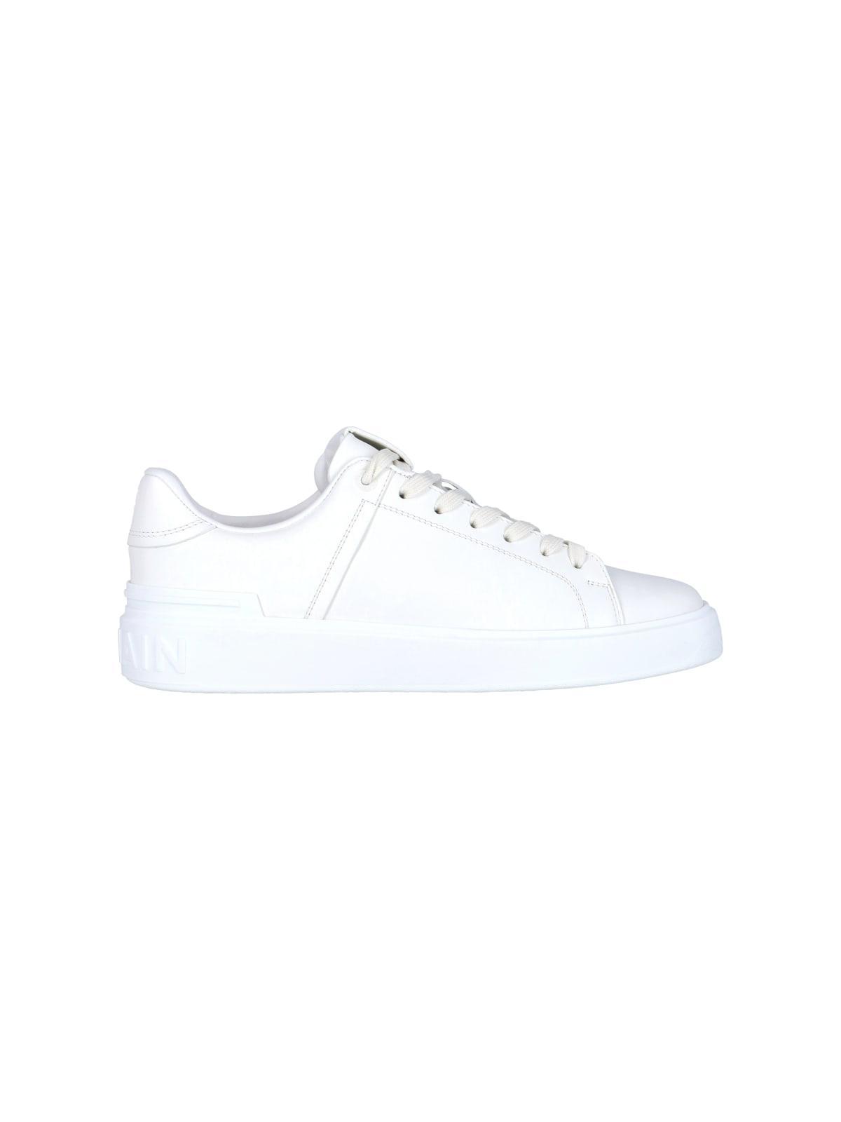 Balmain white store sneakers