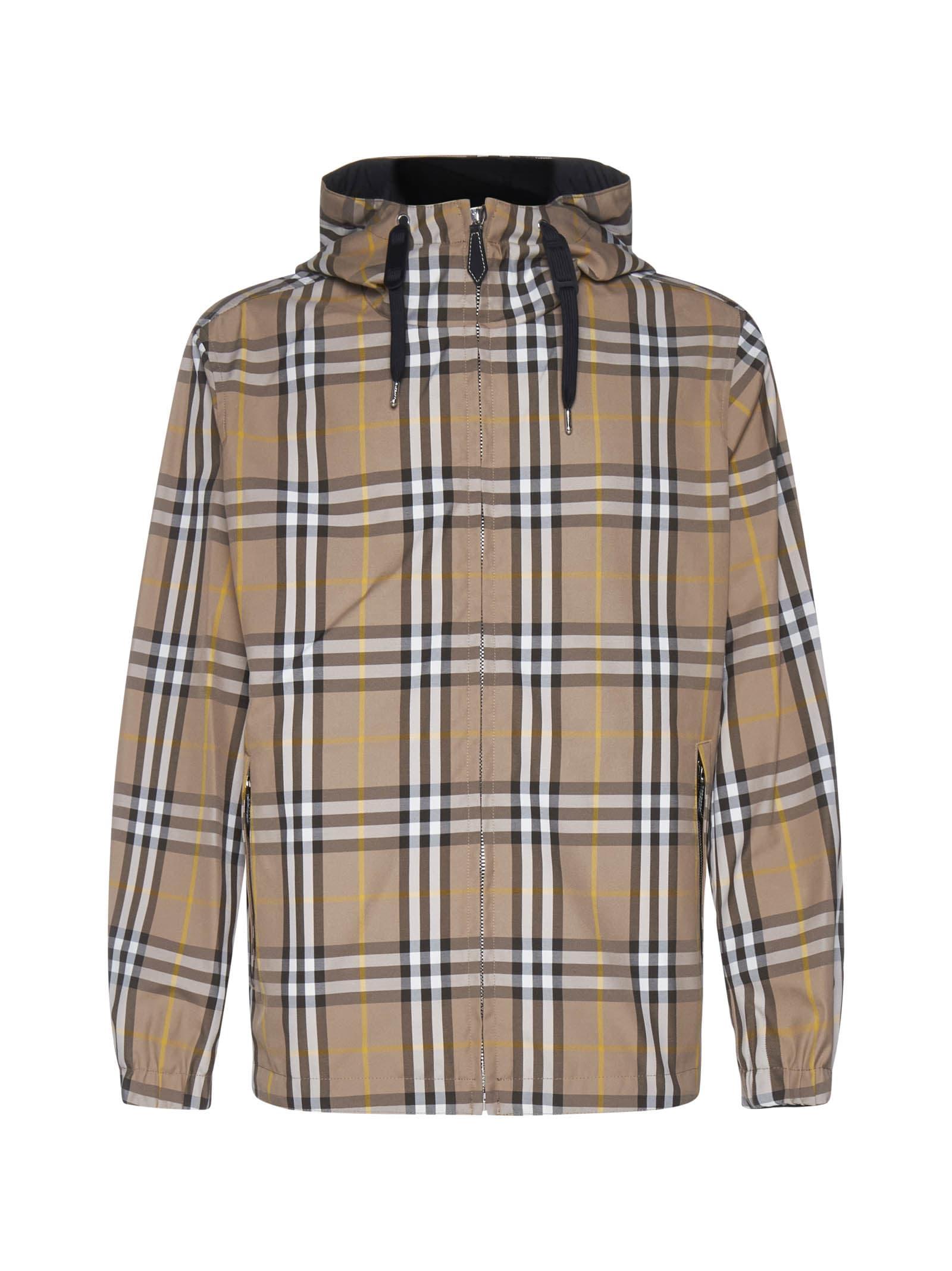 Burberry Standford Check Print Reversible Jacket for Men | Lyst