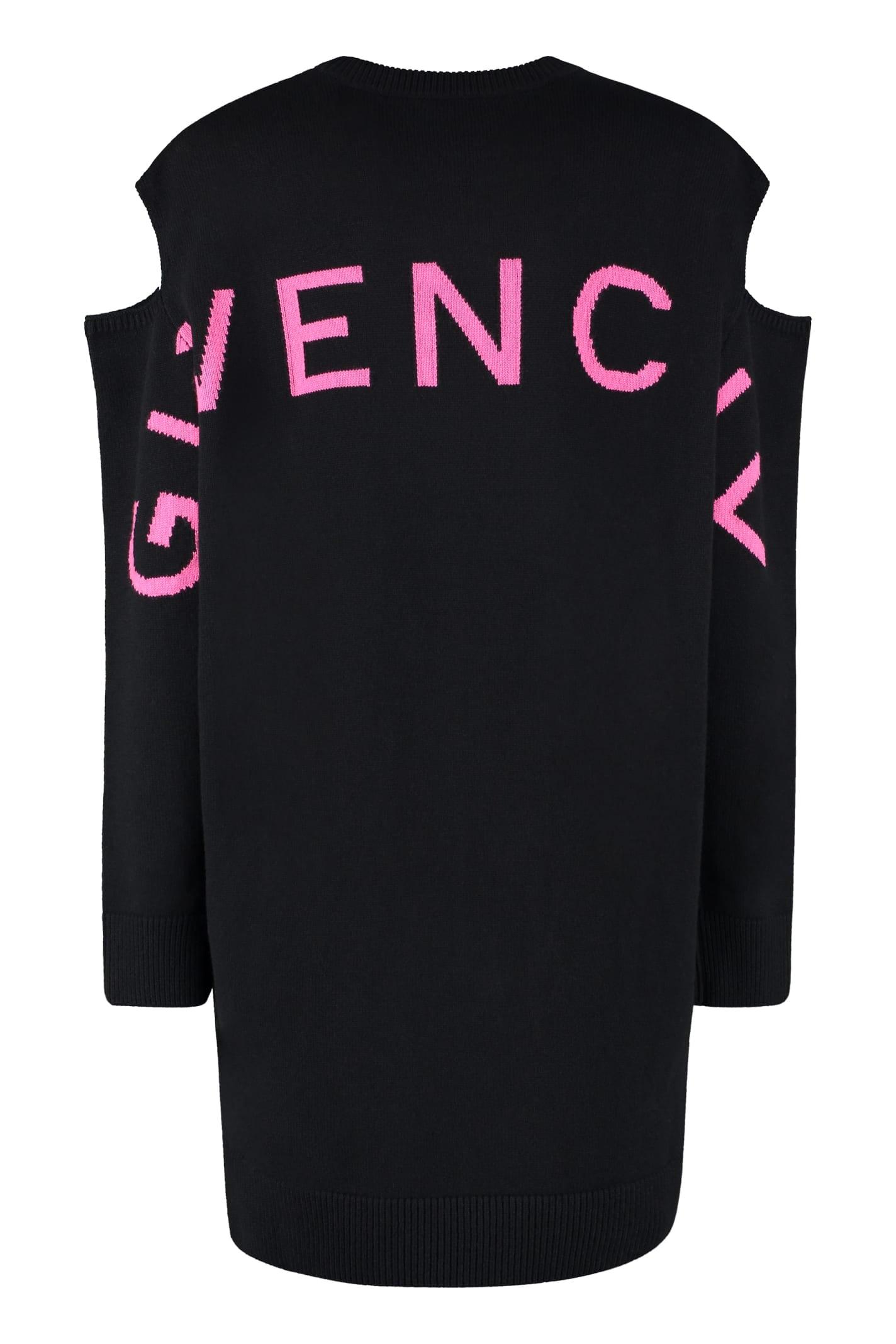 Givenchy Cashmere Logo Detail Sweater 