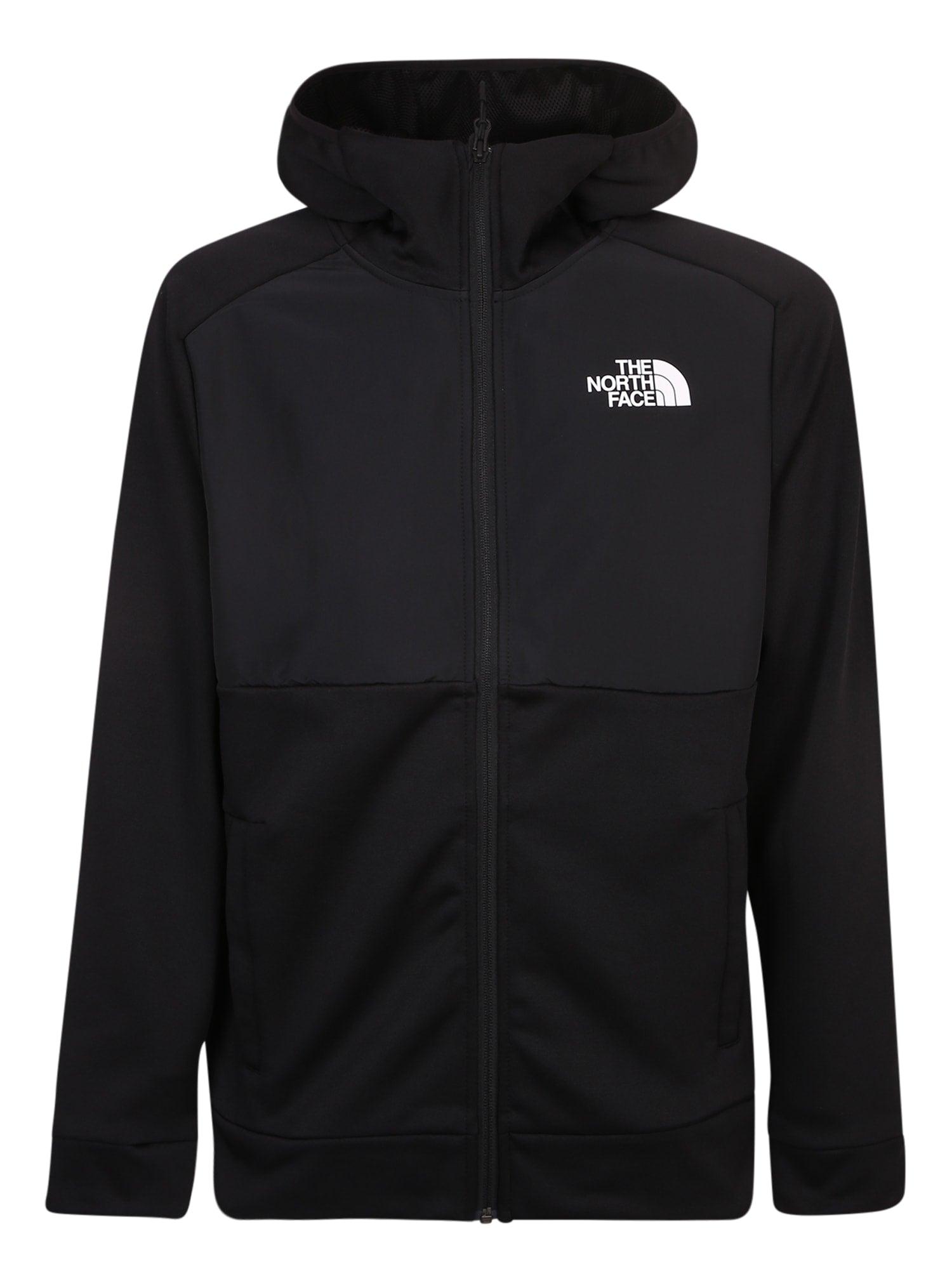 North Face Zip Hoodie in Black for Men 