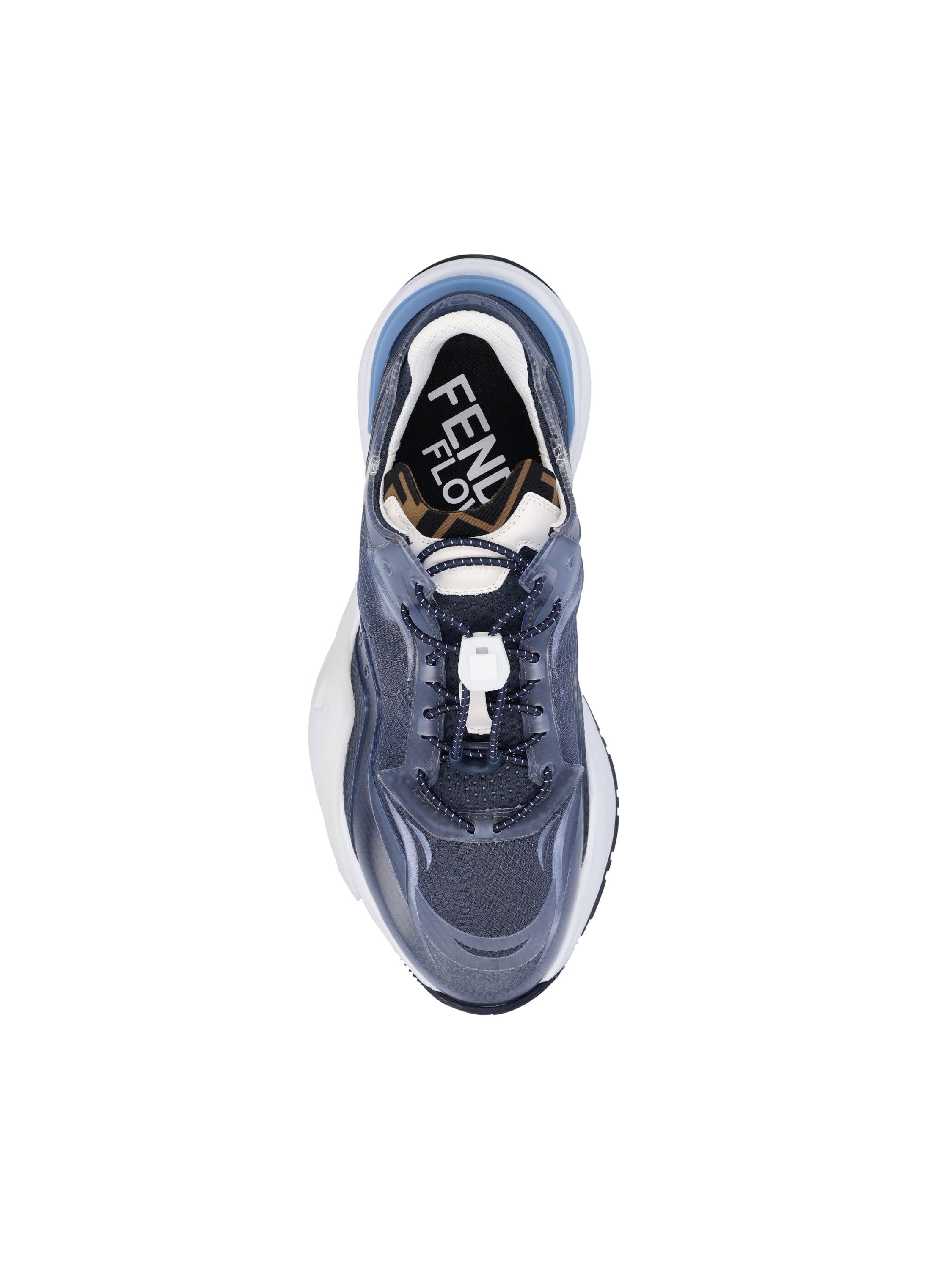 Fendi Low Top Sneaker In Polyamide in Blue Lyst UK