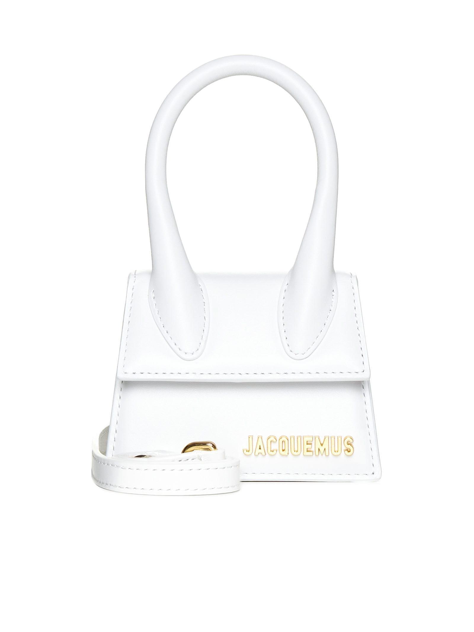 Jacquemus Le Chiquito Leather Bag in White Lyst