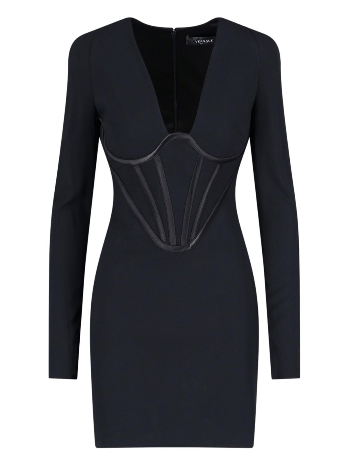 Versace Dress in Black Lyst