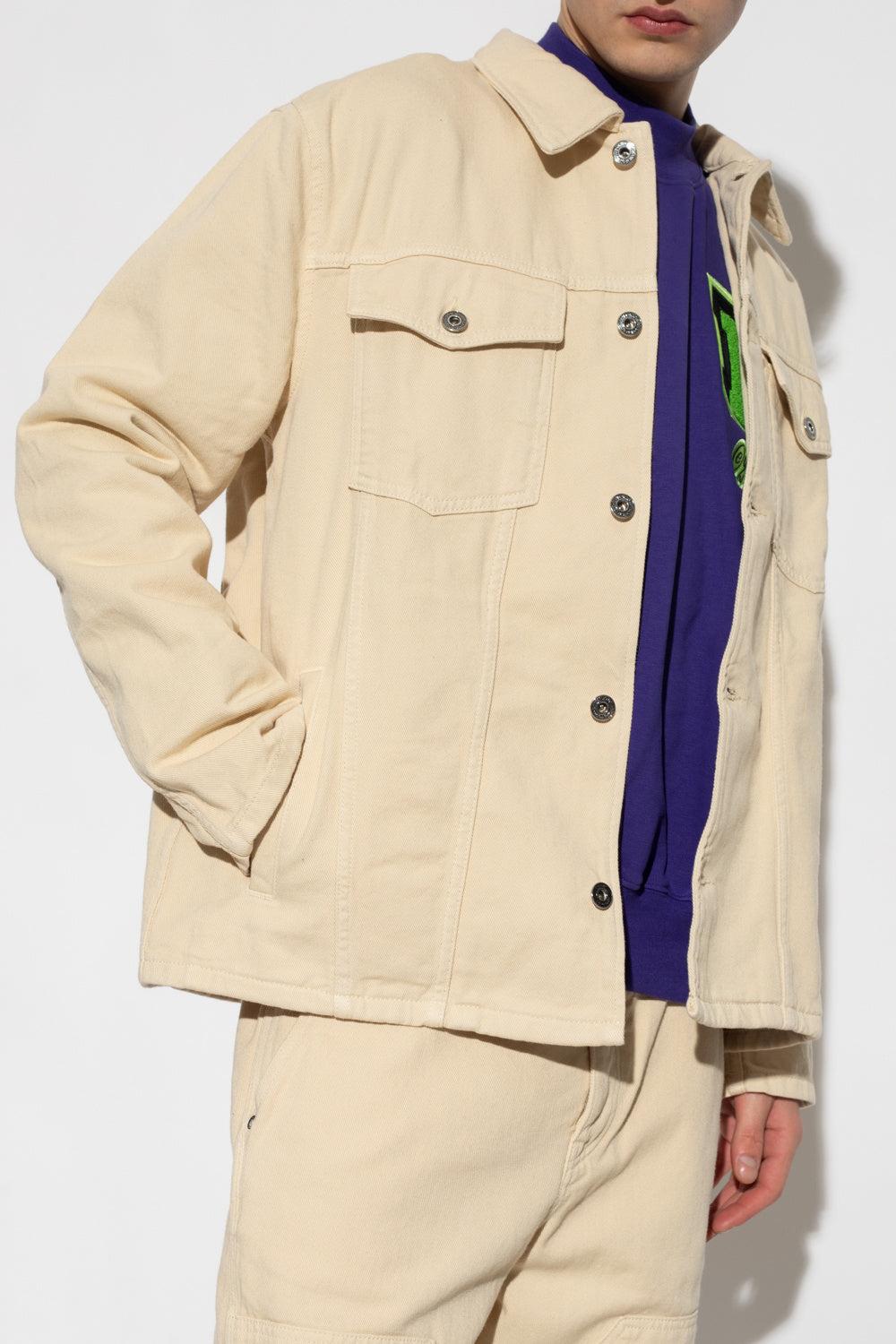 Off-White c/o Virgil Abloh Multi-pocket Cotton Jacket in Natural for Men