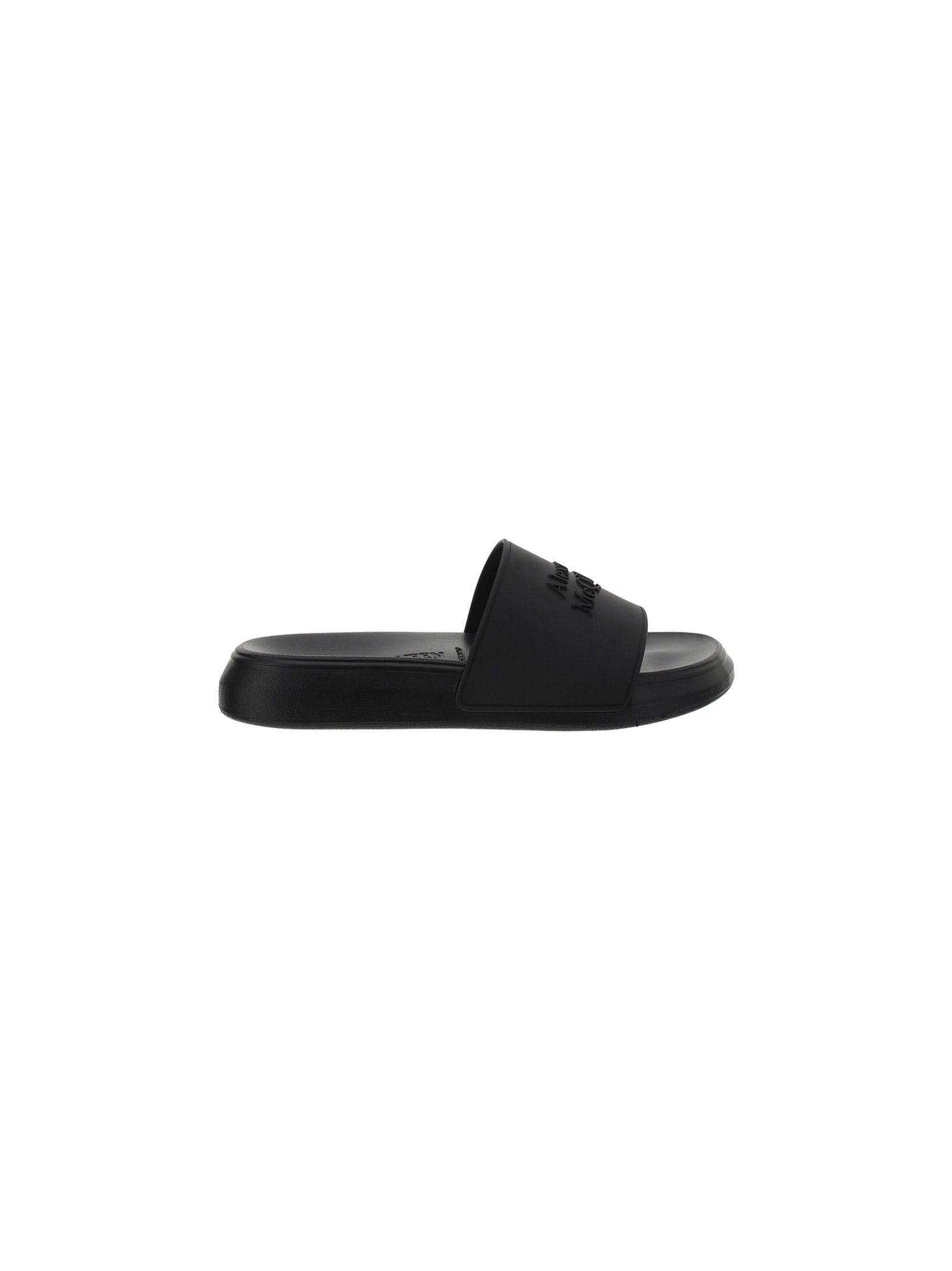 alexander mcqueen sliders mens