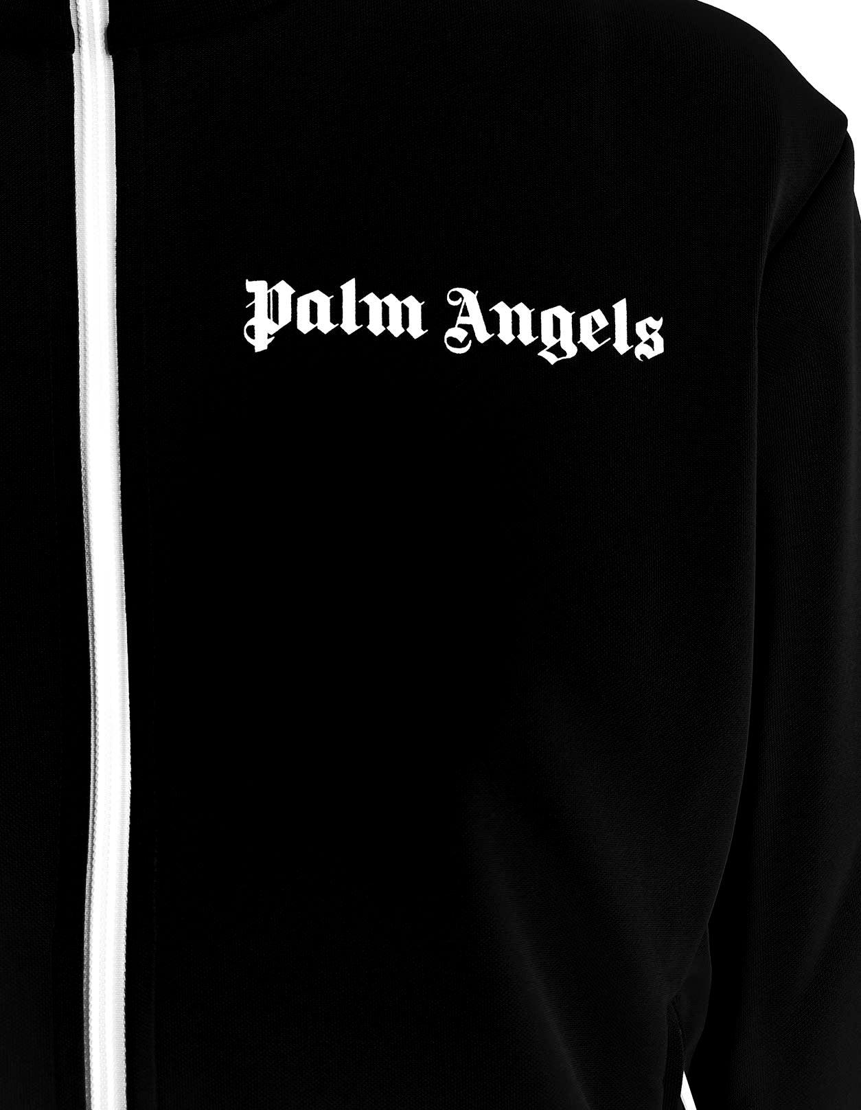 Womens Tops Palm Angels Tops Palm Angels Synthetic Black Sports Top With Logo And Side Bands In Contrast Save 46% 